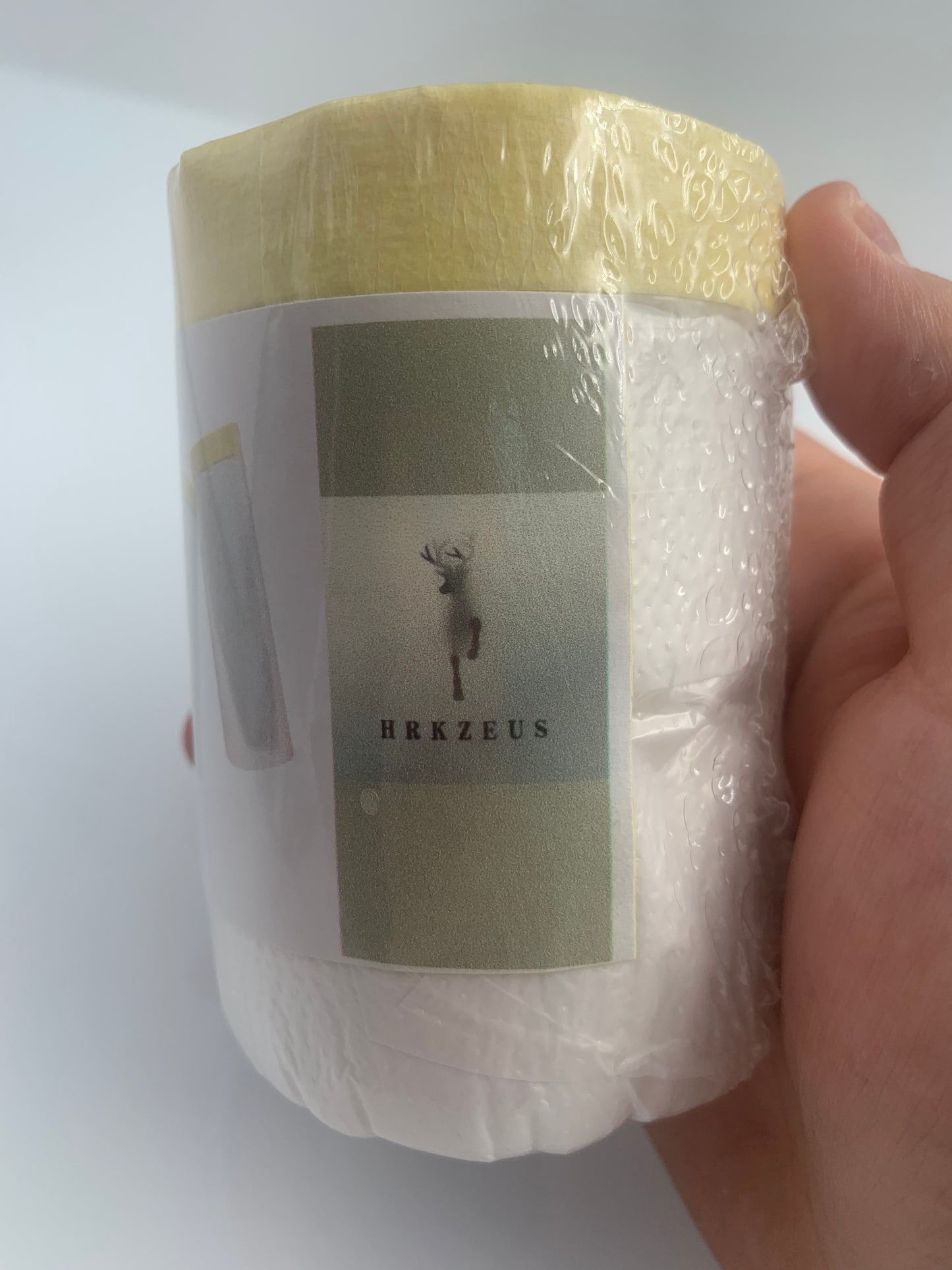 HRKZEUS Window Masking Films Portable Folded Protective Masking Film
