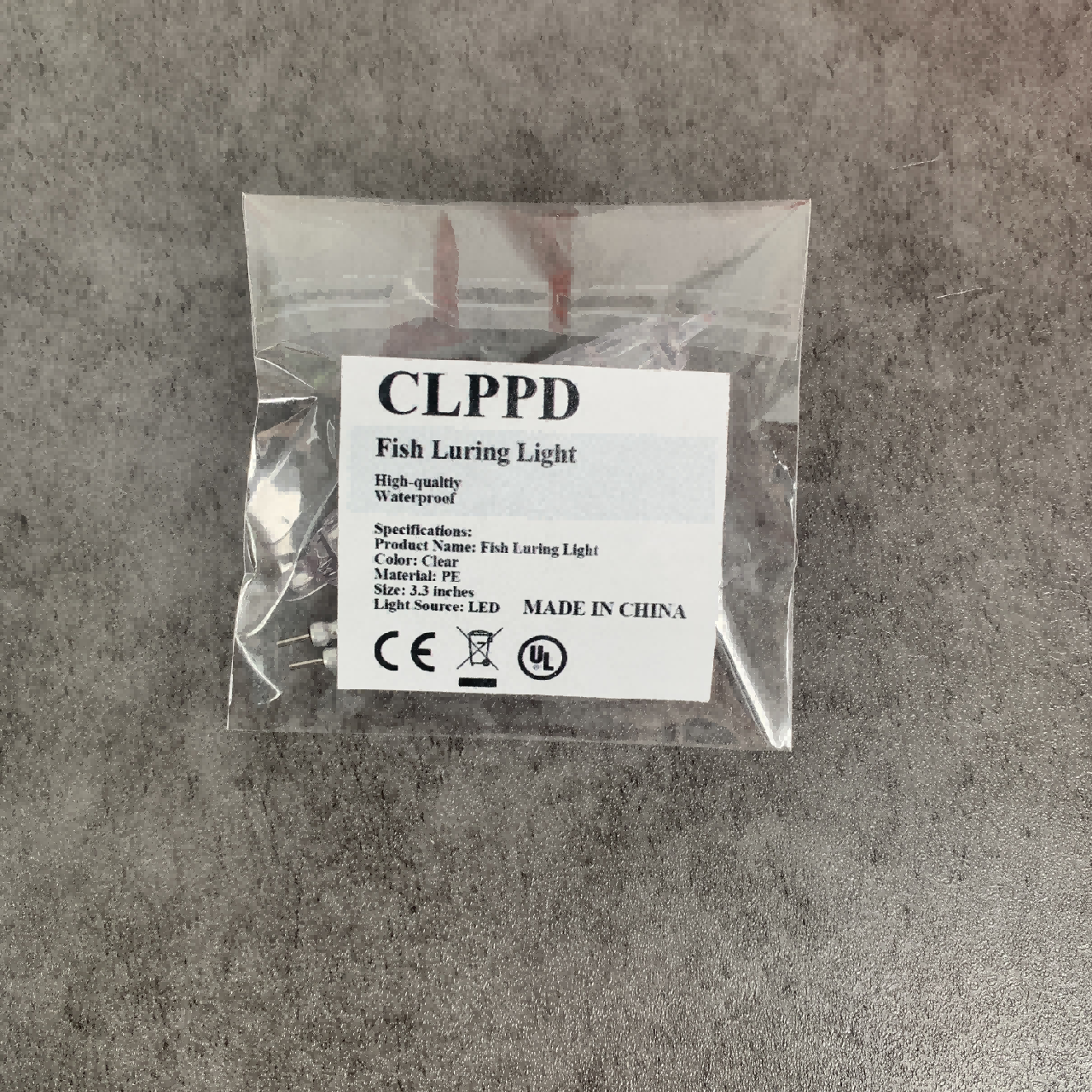 CLPPD Fish Luring Lights Underwater Night Fishing Light Lure Lamp