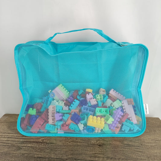 STENBEIGO Toy Building Blocks Toddler Block Toys with Storage Bag Gift Ideas for Kids