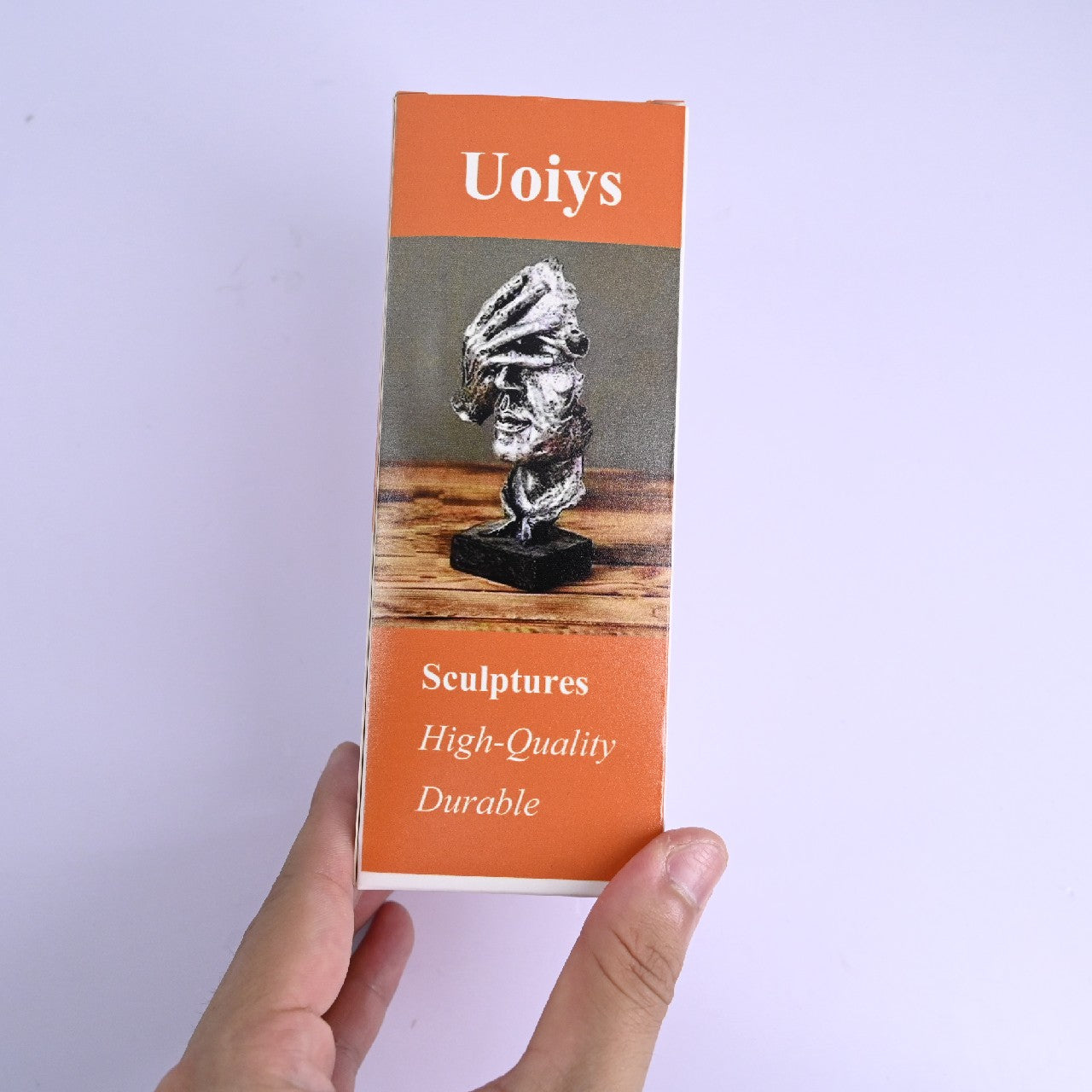 Uoiys Sculptures of Metal Retro Simple Sculpture Craft Ornament Wine Cabinet Desktop Decoration