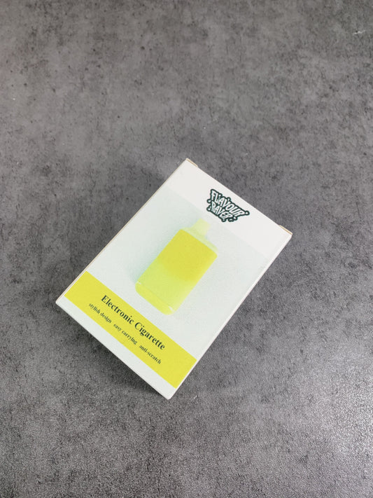 FLAVOUR RAVER Light Nicotine Fruit Flavor Content E-cigarettes in Yellow