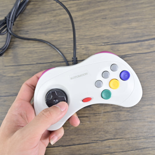 ROTOMOON USB Controller Gaming Joystick Gamepad Controller for PC Control Joystick