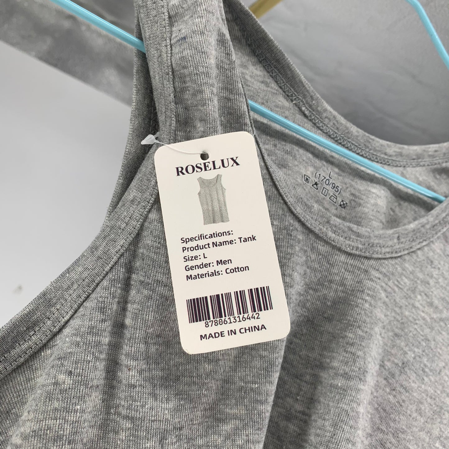 ROSELUX Quick Dry, Moisture Wicking Tank Top