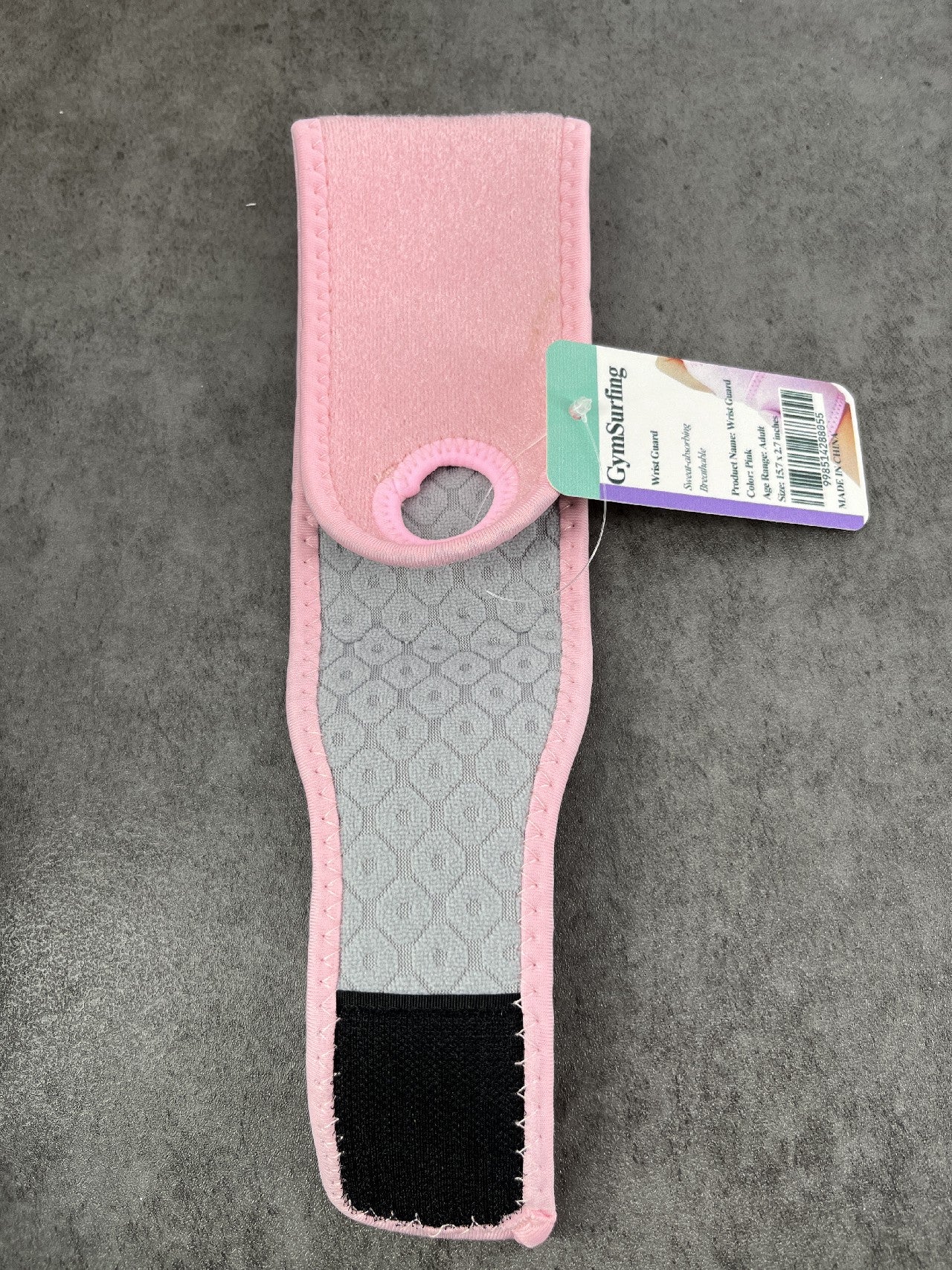 GymSurfing Wrist Guards for Athletic for Use, Weightlifting, Tendonitis, Carpal Tunnel Arthritis In Pink