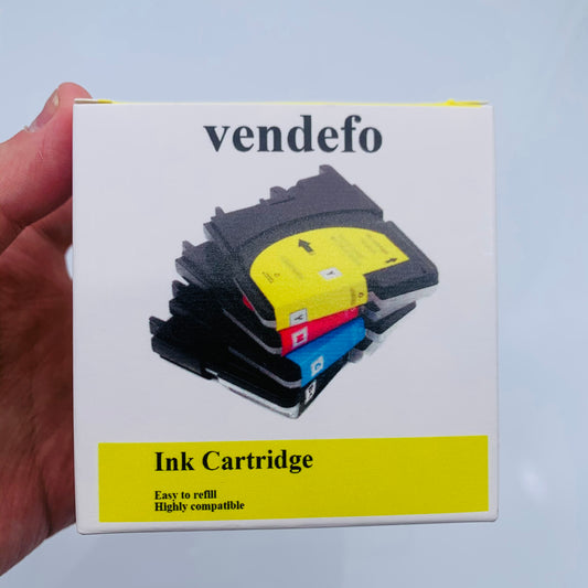 vendefo Printers Ink Cartridges Suited for MFC-J265W MFC-J410 J415W LC975BK 985, Black