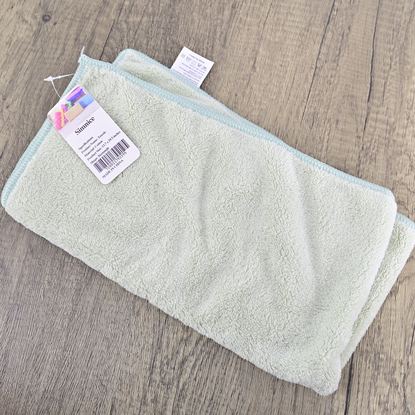Simnice Face Towel Adult Soft Terry Absorbent Quick Drying Body Hand Hair Bath Towels Washbasin Facecloth Bathroom