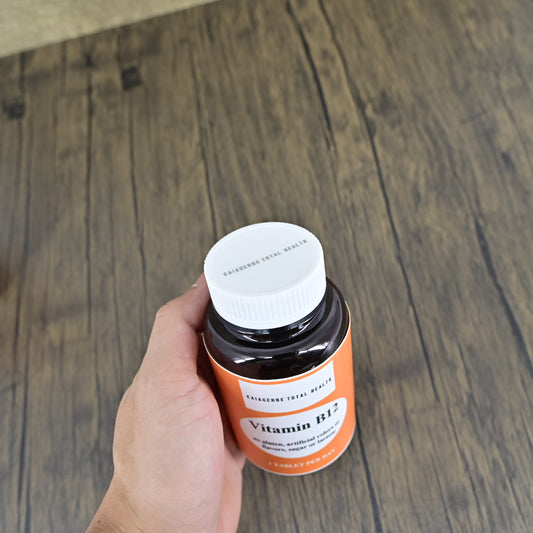 KAIAGERBE TOTAL HEALTH Vitamin B12 Supplement Supports Energy Metabolism and Nervous System Health for Adult