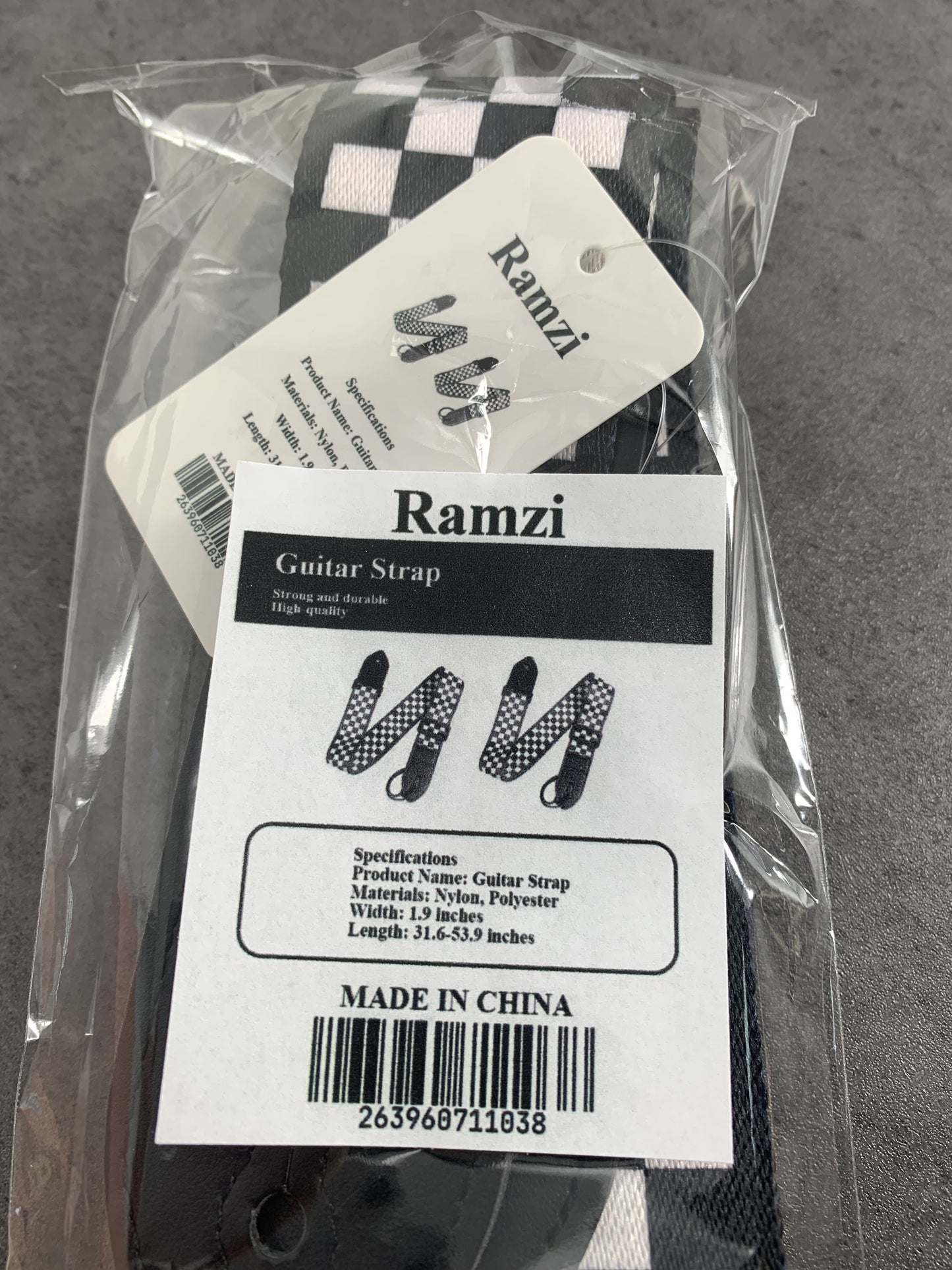 Ramzi Guitar Straps Punch-free Crossbody Strap Guitar Accessories