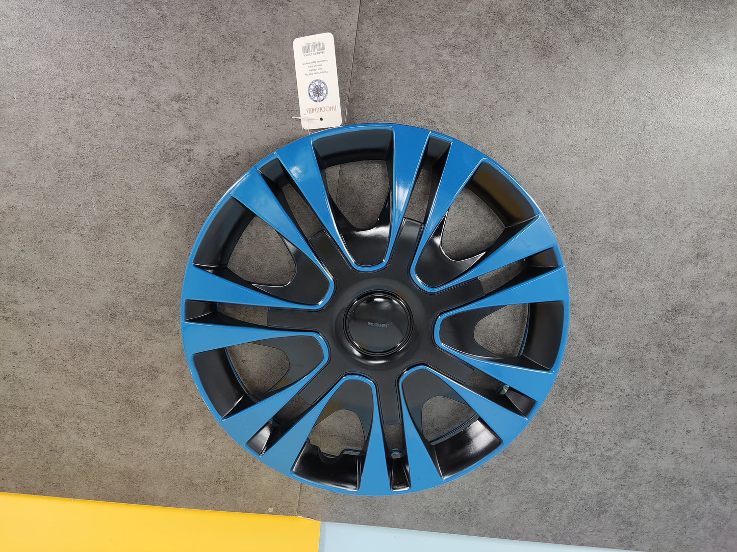 TIHOOWHEELS Wheel Hubcap Performance Replacement Cover Automobile Exterior Accessories In Blue