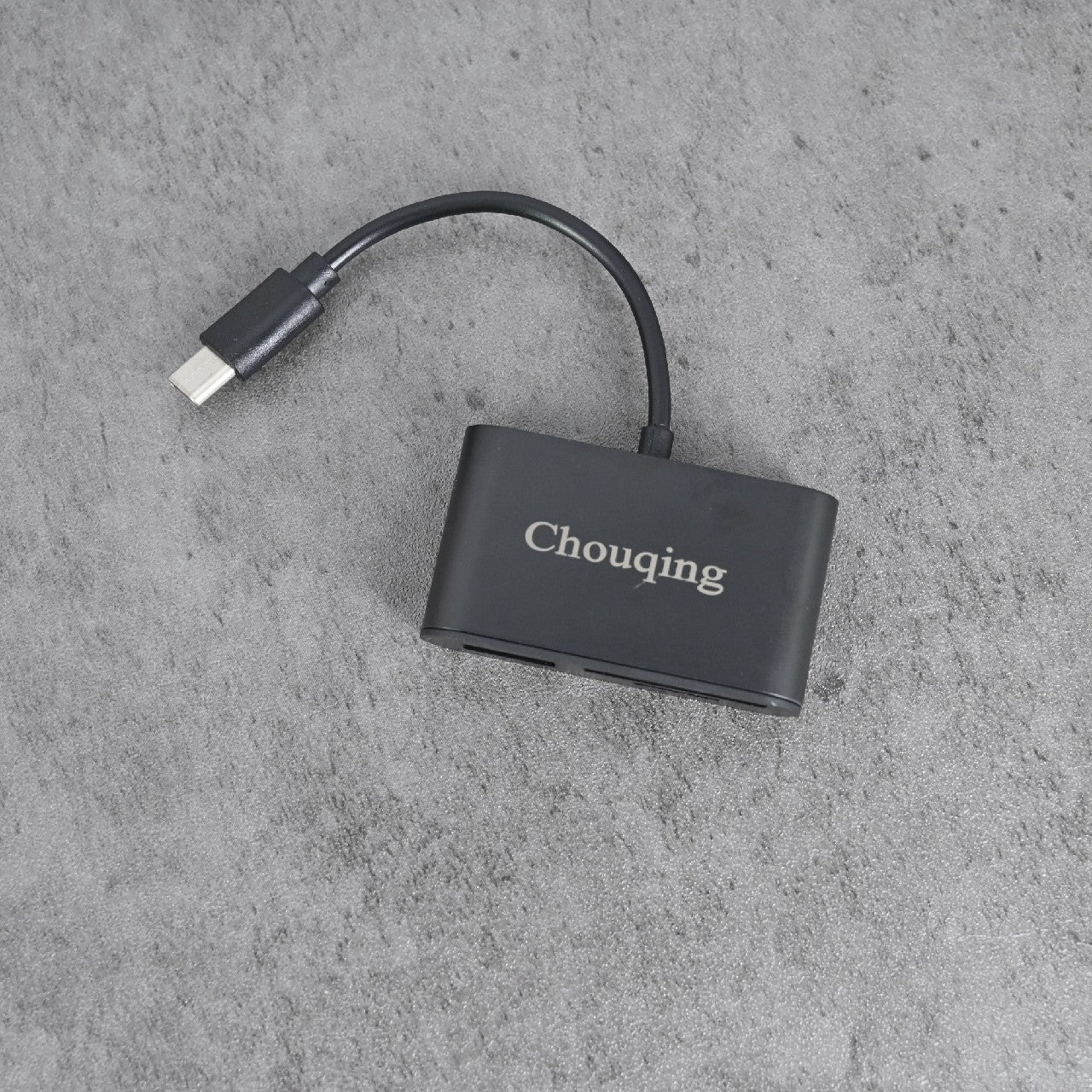 Chouqing Black Memory Card Reader Smart Card Reader Micro SD Card Adapter