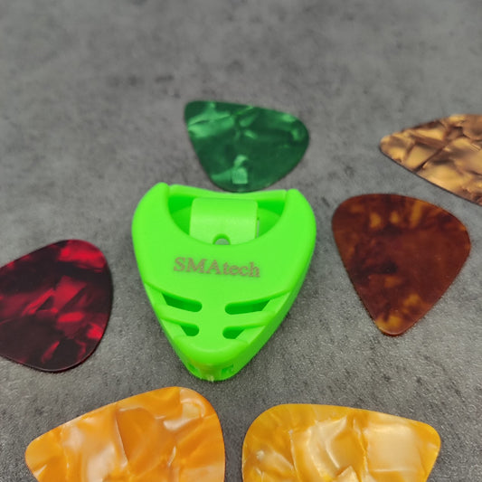 SMAtech Guitar Picks Standard Picks for Bass Electric Acoustic Guitars Ukulele