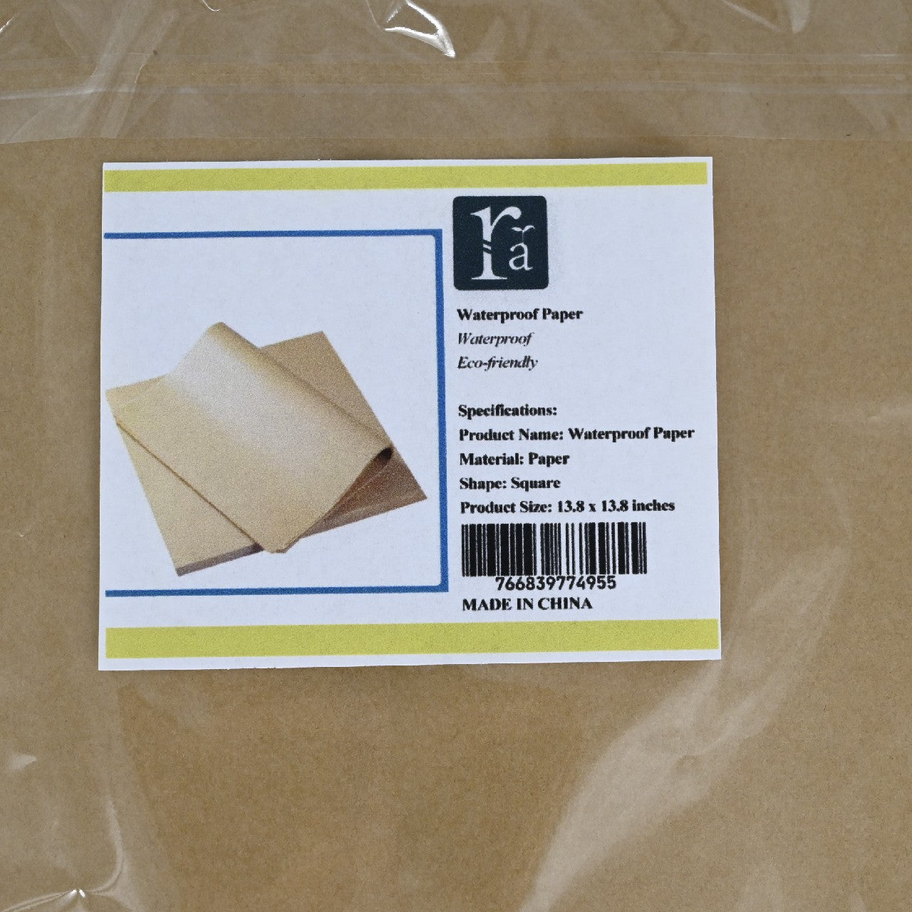 ra Food Grade Waterproof and Oil-proof Paper Household Oil-absorbing Paper Disposable Oil Paper