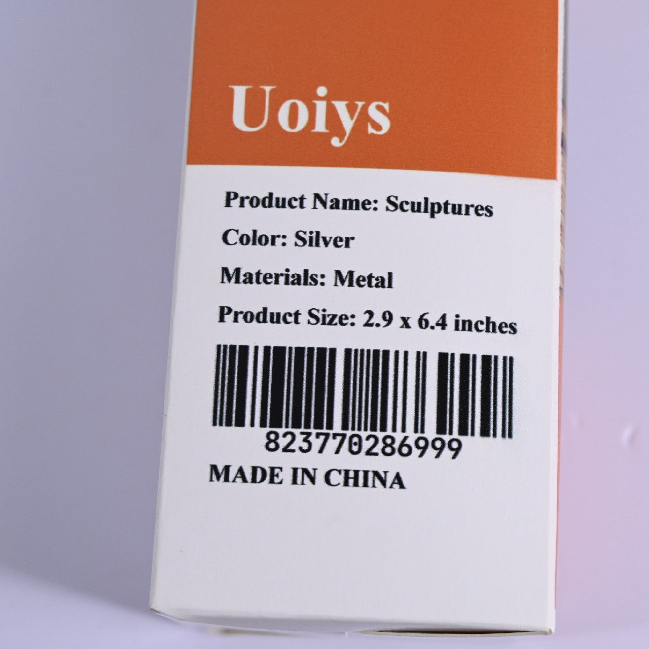 Uoiys Sculptures of Metal Retro Simple Sculpture Craft Ornament Wine Cabinet Desktop Decoration