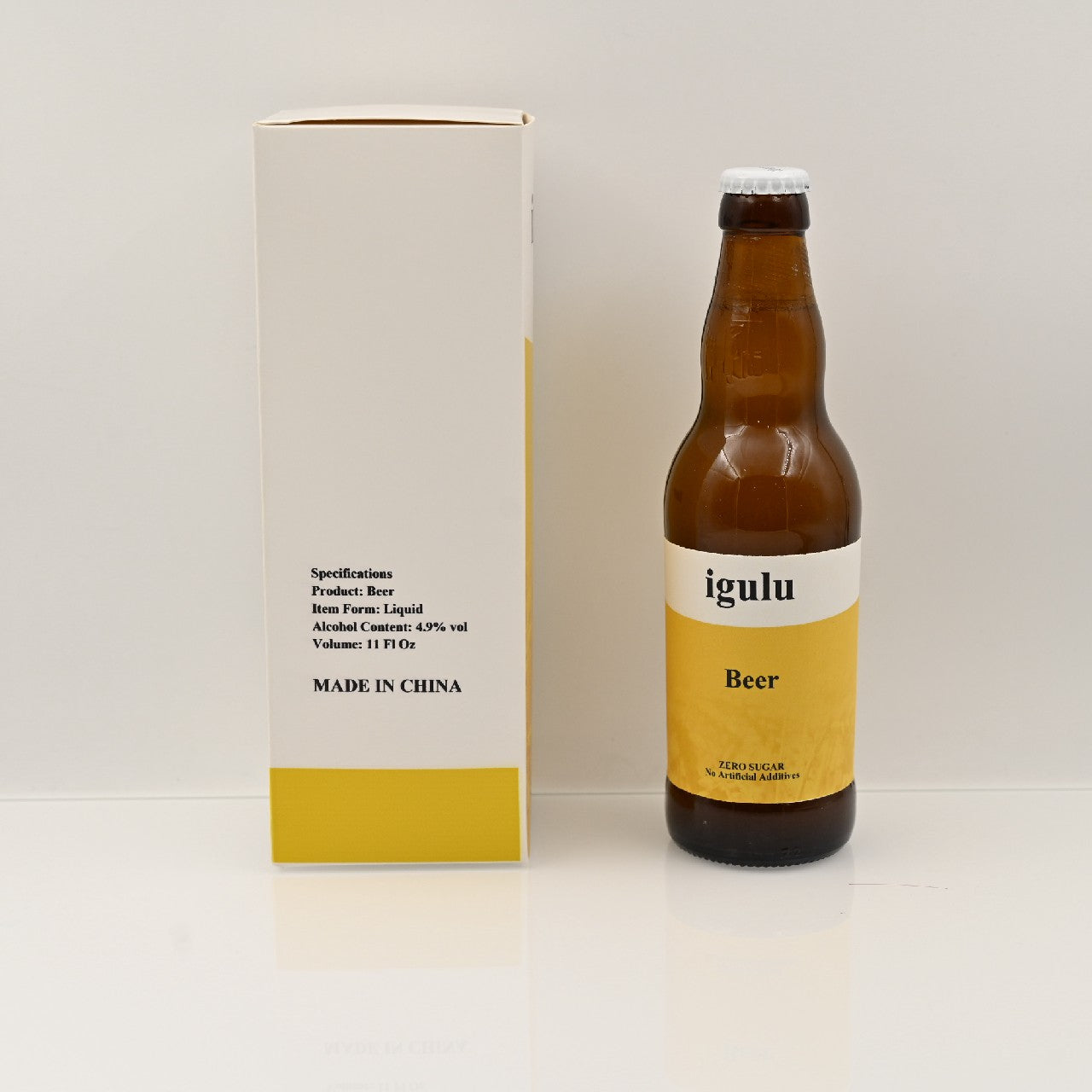 igulu 1 PC White Beer Belgian Wheat Beer Traditional Brewed Beer