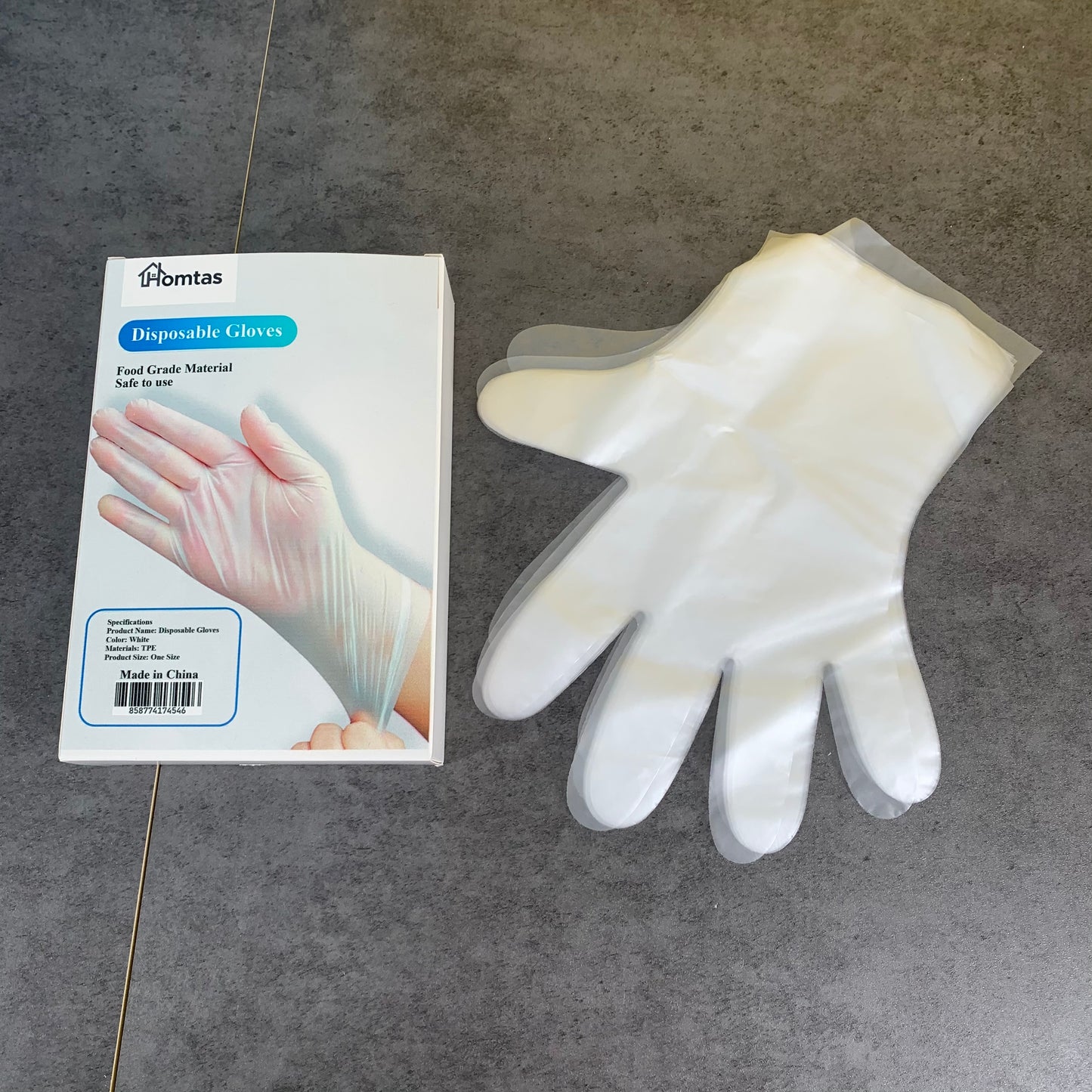 Homtas Dishwashing Gloves, Household Scrubbing Gloves, Sponge Cleaning Brush for Dishes Housework