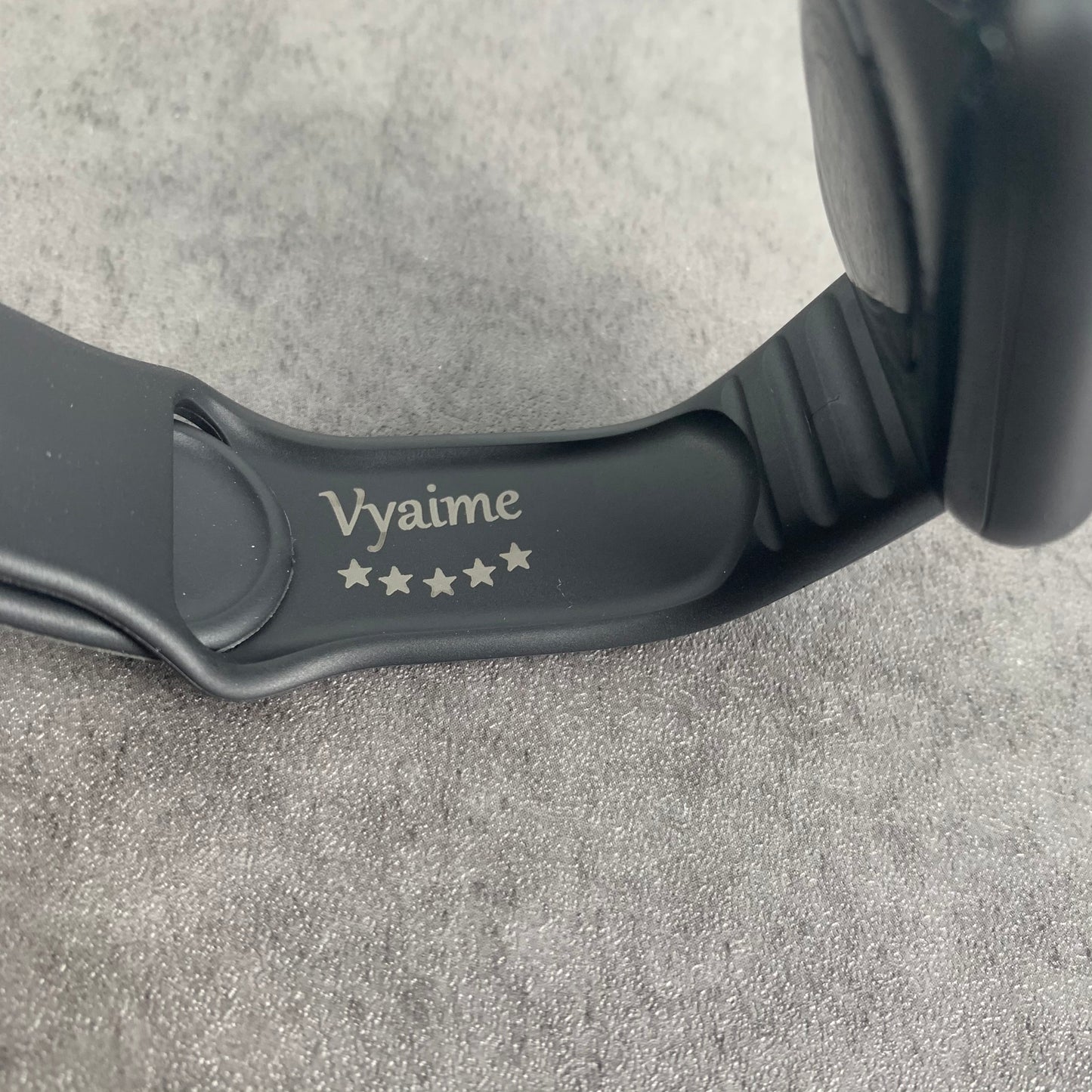 Vyaime Smart Watch Sport Fitness Tracker Blood Pressure Heart Rate Monitor In Black