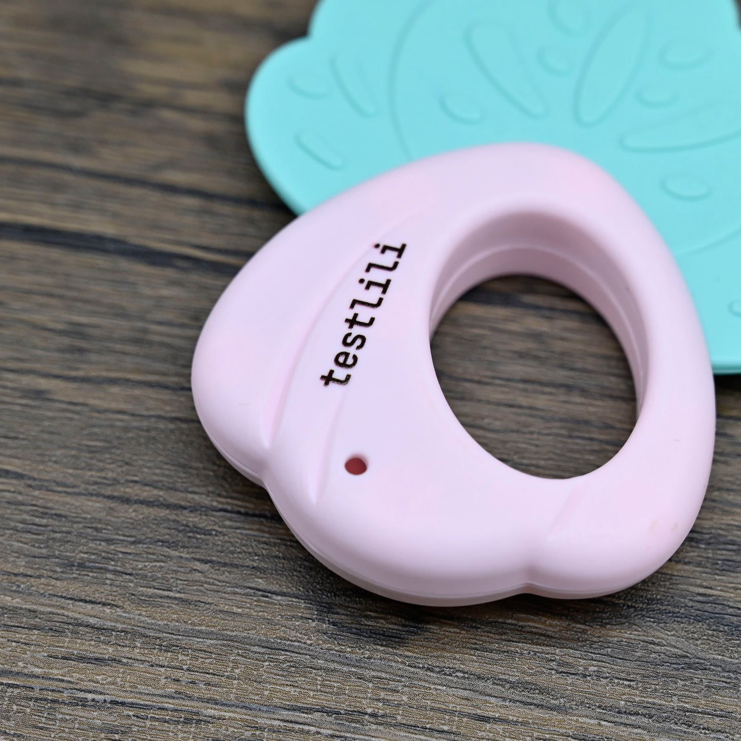 testlili Newborn Baby Rattles Grab Toys Chews Teethers Soft Rubber Bell Kid Toy