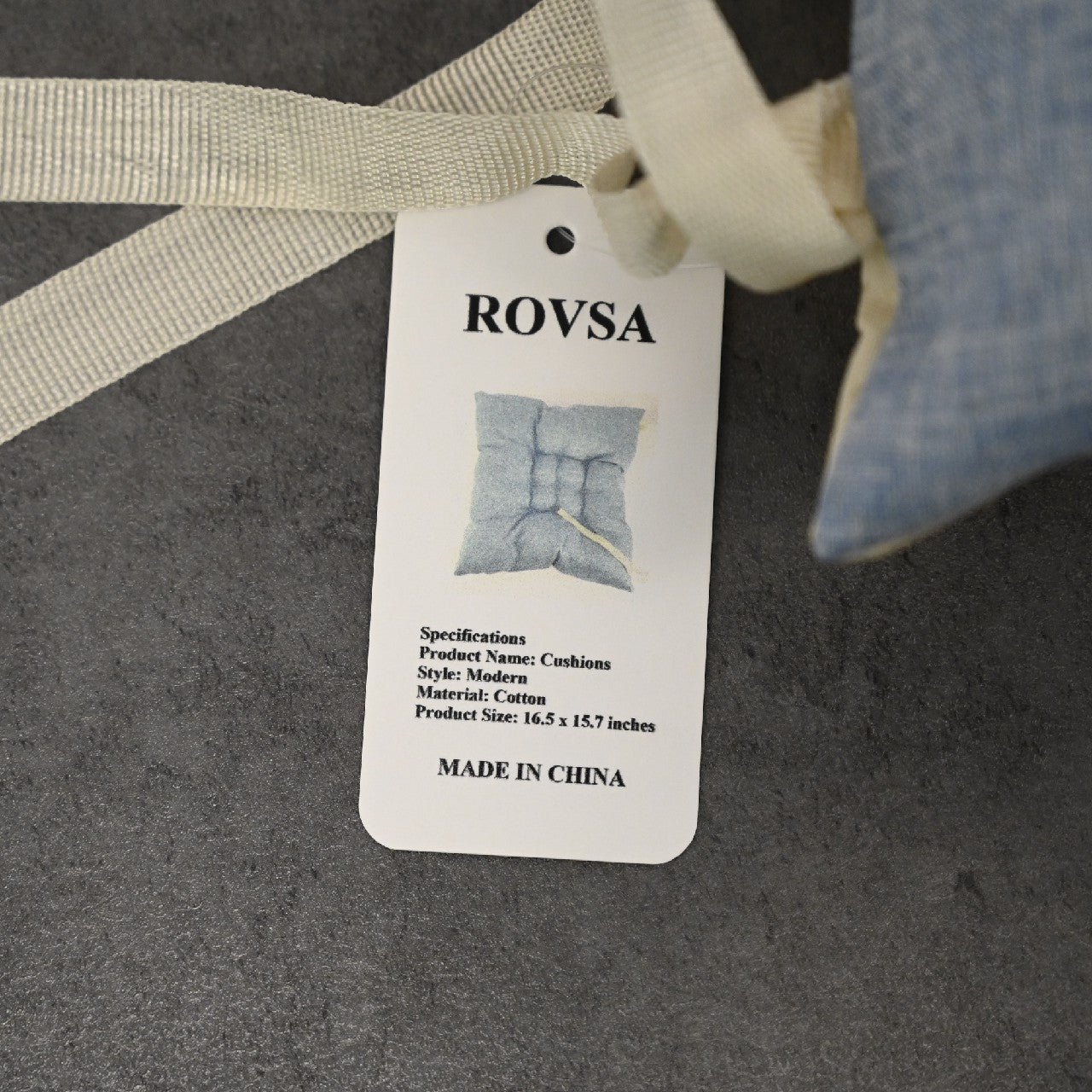 ROVSA Chair Cushions Soft Chair Pad and Dining Seat Cushion