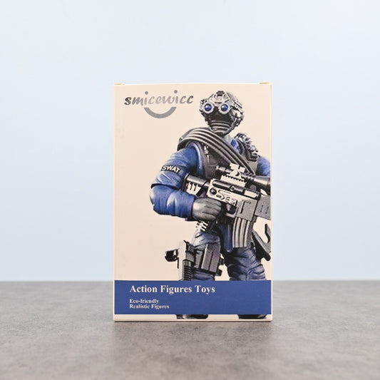 smicewicc Action Figures Toys Army Toy for Boys with Weapon Easter Gift for Kids