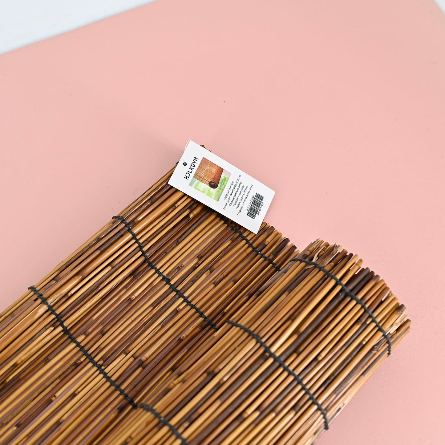 HJLKDYM Natural Classic Bamboo Blinds Light Filtering Window Curtains