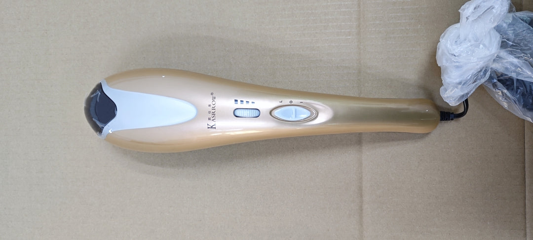 Vibromassage Apparatus Handheld Neck Back Electric Vibromassage Massager, Gold