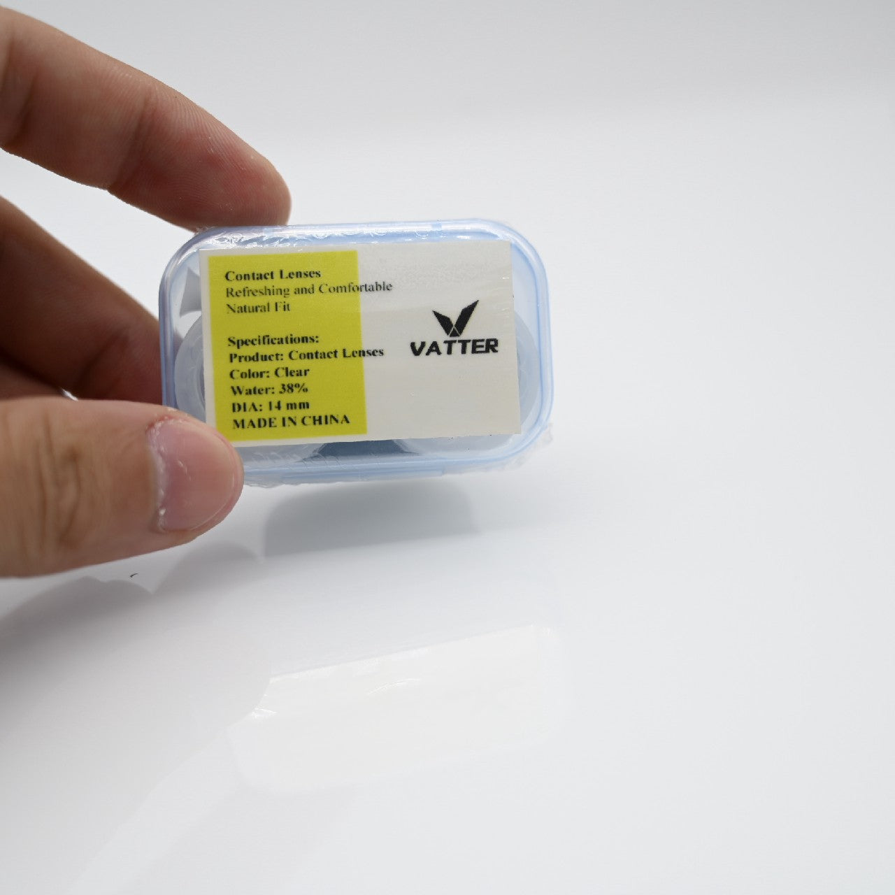 VATTER High-definition Moisturizing Annual Disposable Contact Lenses In Clear