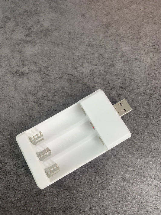 INF•AAA•L 3 Charging Slots Battery Chargers for AA/AAA Rechargeable Batteries