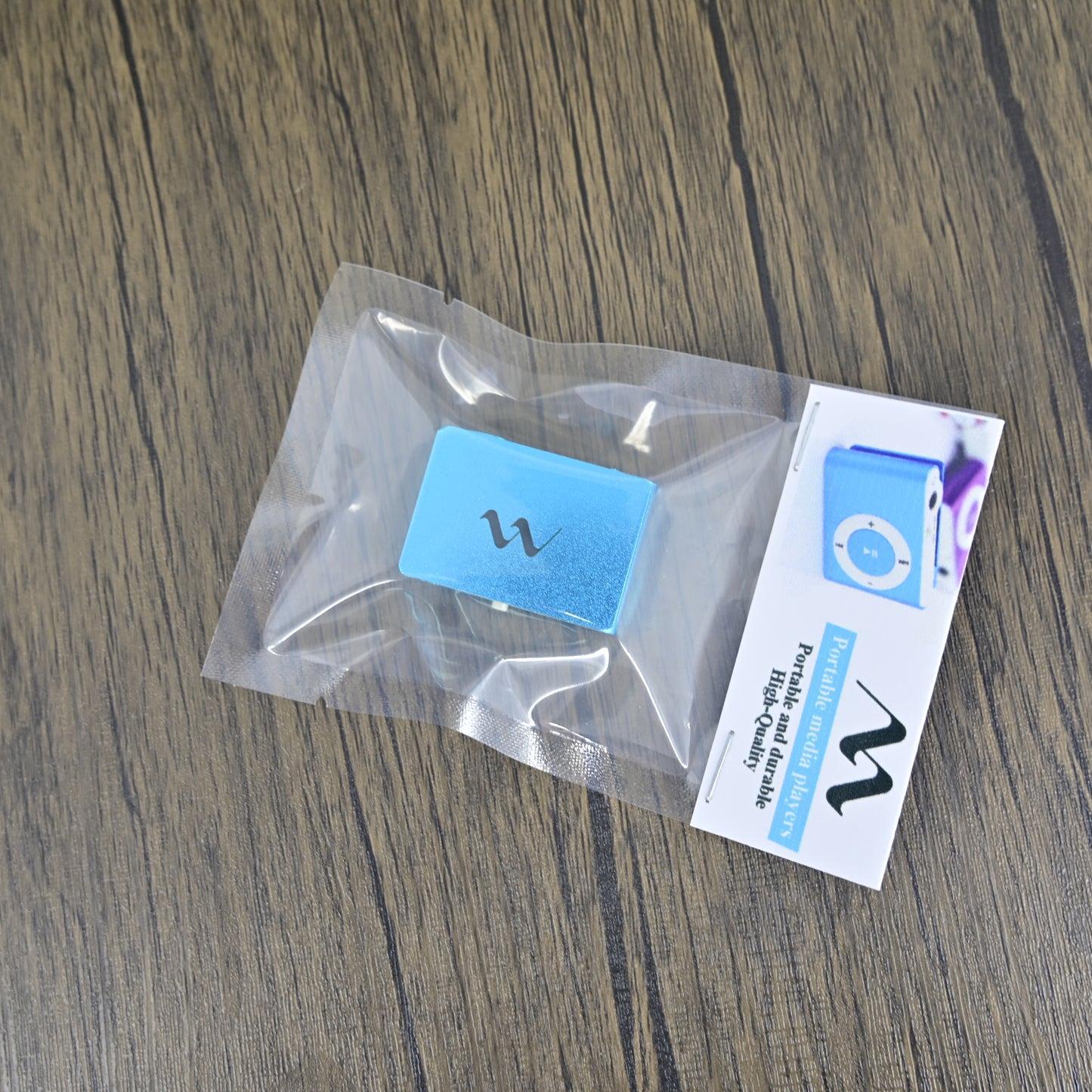 Portable Media Players Mini Clip MP3 Player in Blue
