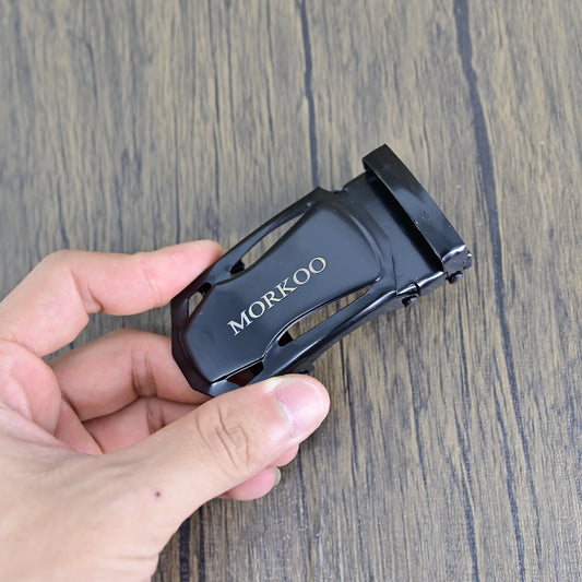 MORKOO 1.5" (40 mm) Belt Buckle Replacement Belt Buckle in Black