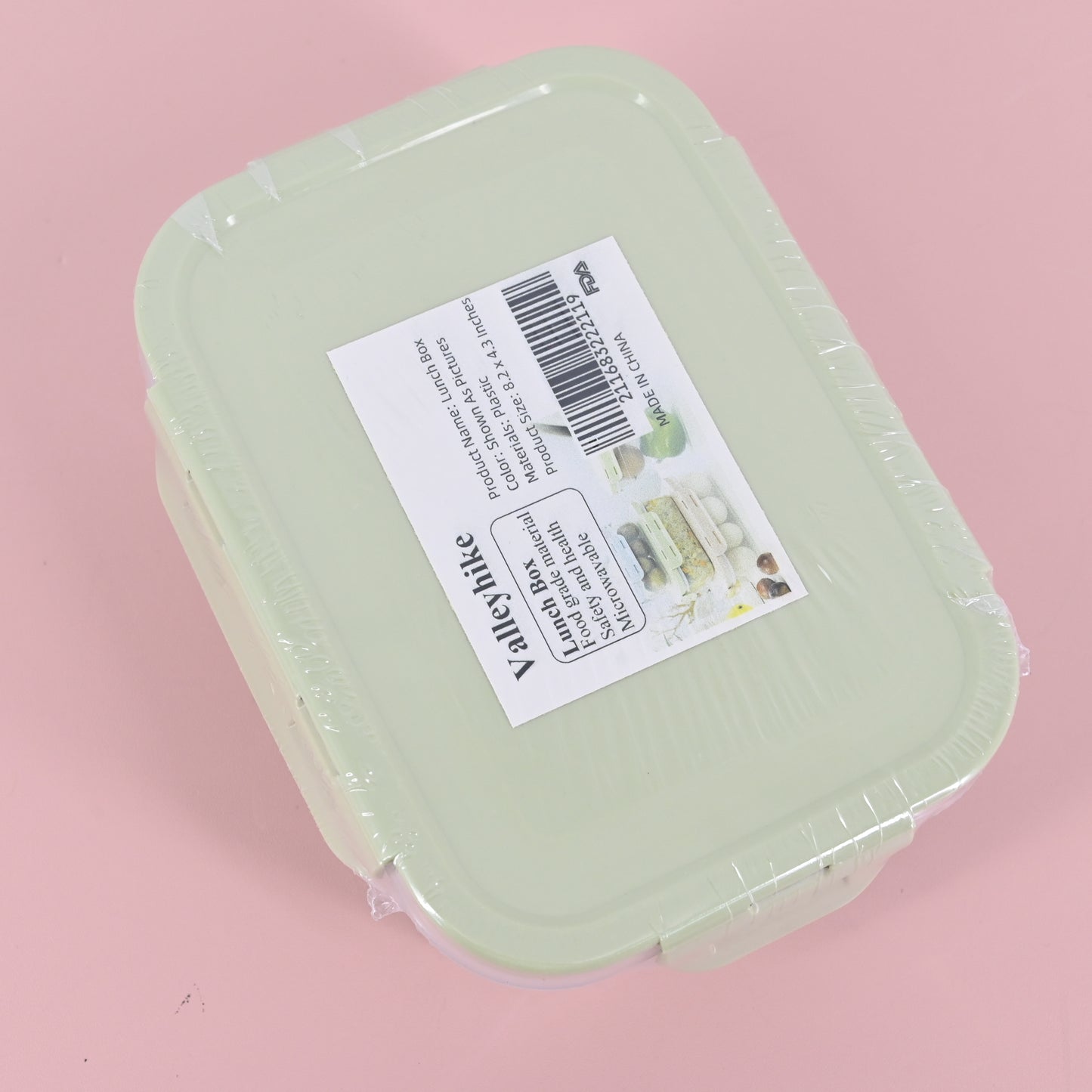 Valleyhike Plastic Bento Lunch Box Prep Containers for Adults