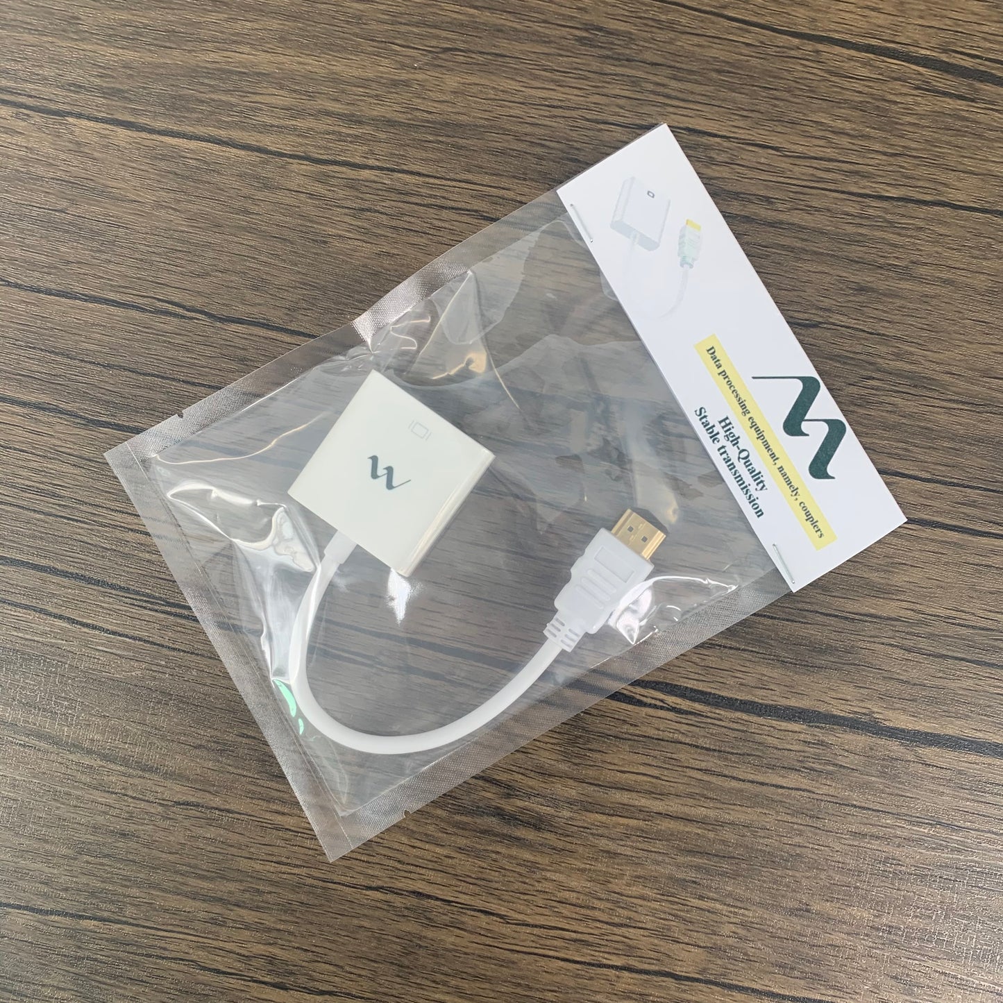 HDMI to VGA Adapter (Male to Female) for Computer, Desktop Connector Data Processing Couplers