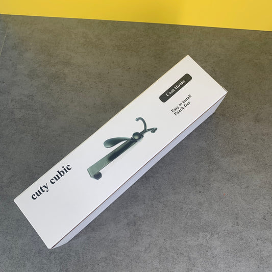 cuty cubic Stainless Steel Punch-free Strong Hook Storage Racks