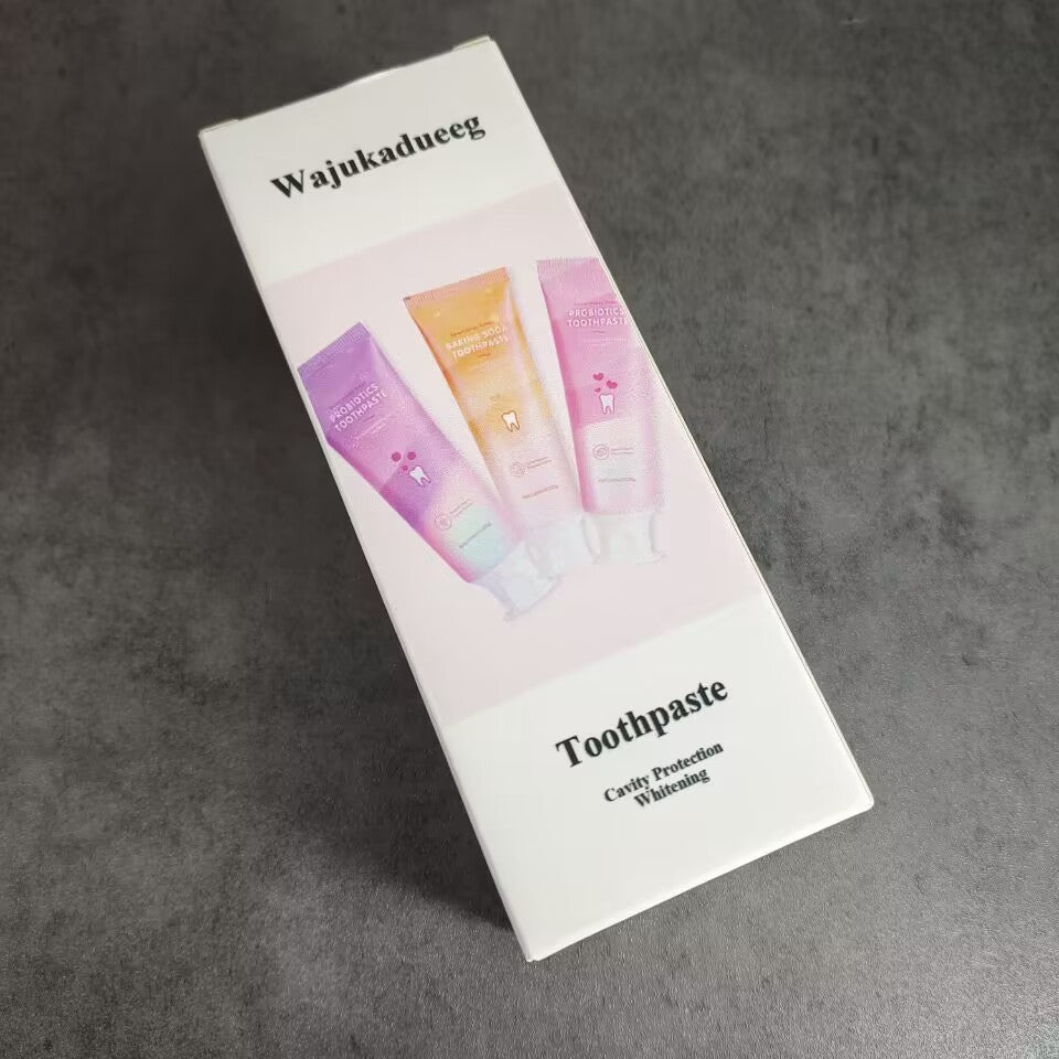 Wajukadueeg Whitening Toothpast Peach Flavor Remove Bad Breath for Sensitive Teeth
