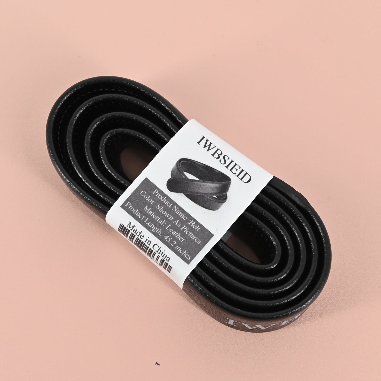 IWBSIEID Leather Automatic Belt For Men Leather Mens Business Strap