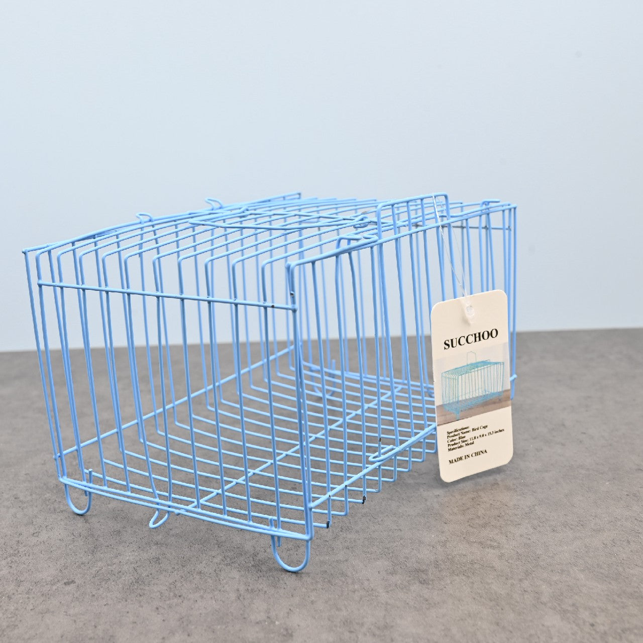 SUCCHOO Metal Birdcages Hanging Bird Cage