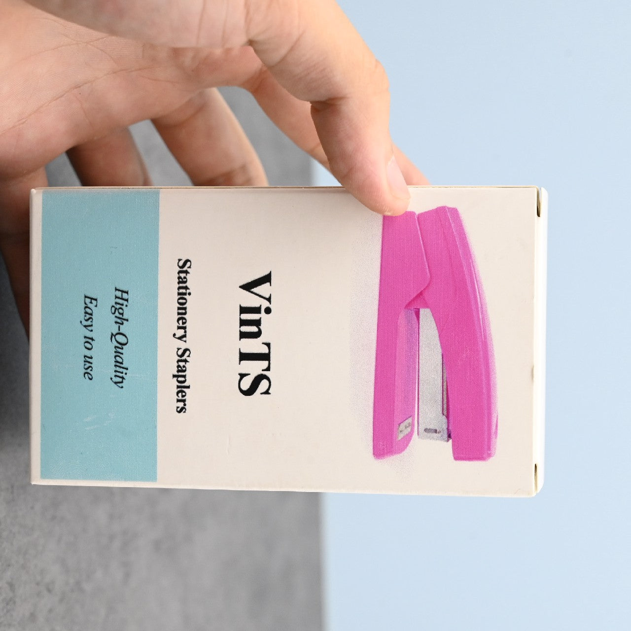 VinTS Portable Durable Metal Desktop Stapler for Home Office Supplies, Pink