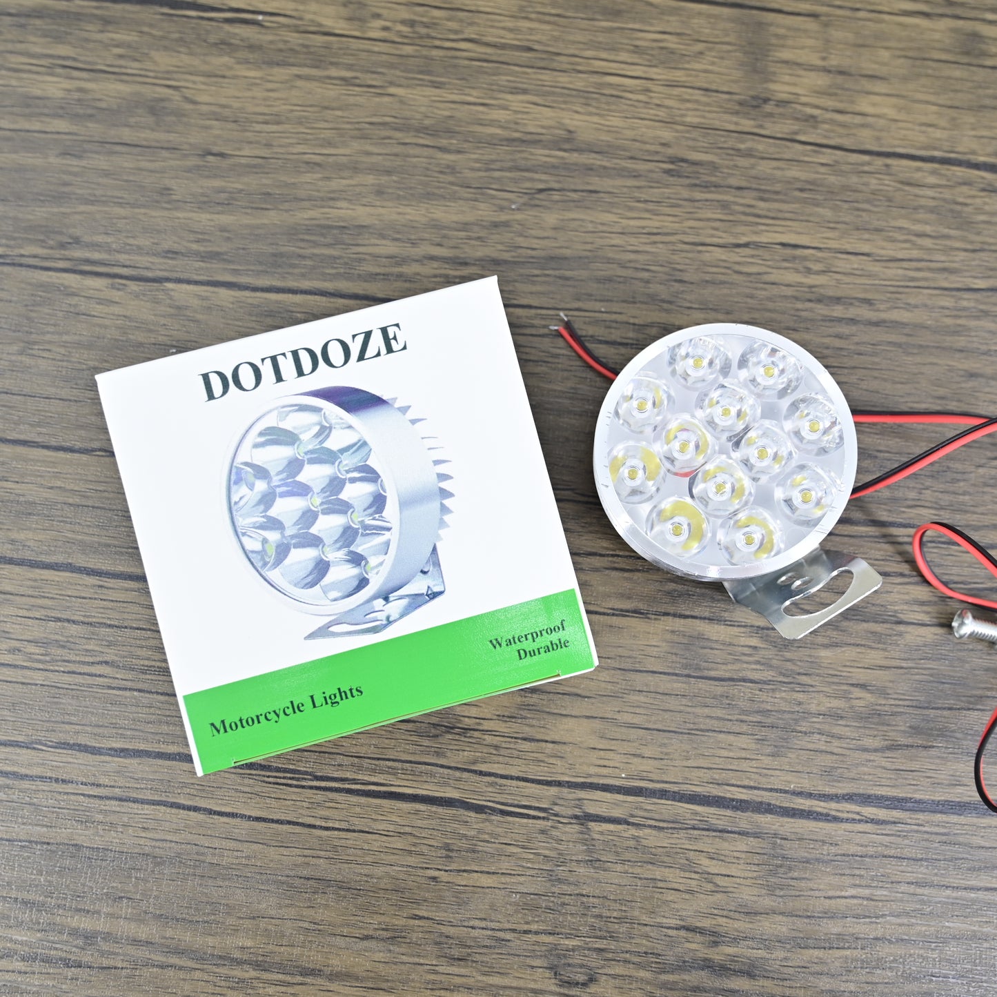 DOTDOZE Motorcycle Lights Motorcycle LED Headlight Electric Bicycle Waterproof Led Fog Lights