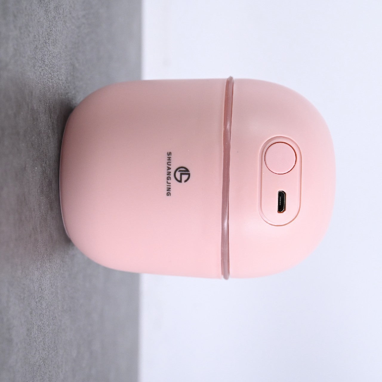 SHUANGJING Pink Portable USB Portable LED Mini Home Humidifiers 250ml for Bedroom