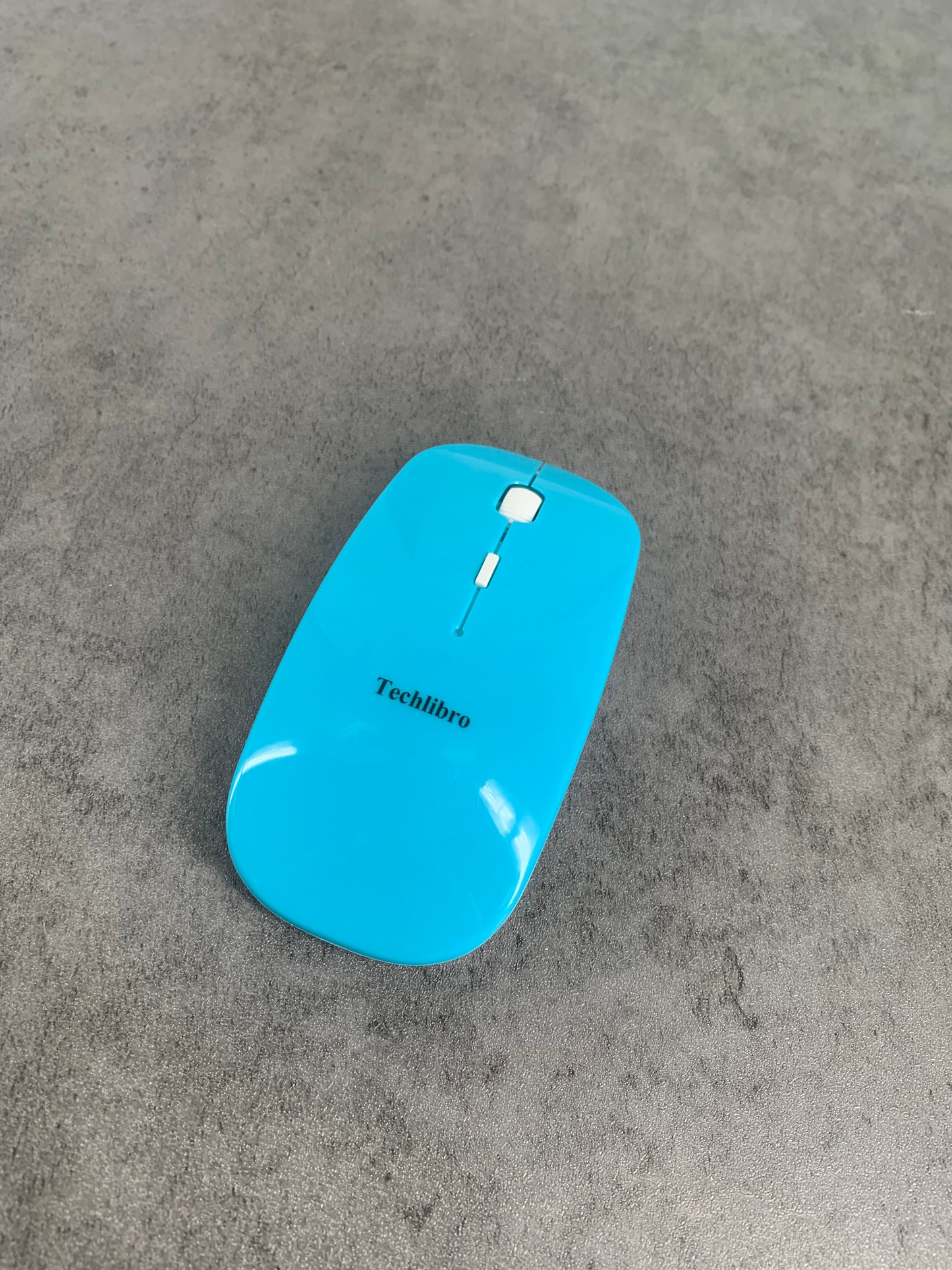Techlibro Portable Wireless Mouse for Laptop, Mac, Desktop in Blue