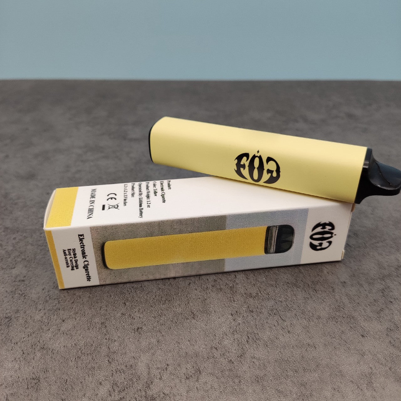 Electronic Cigarette Smokeless and Safer Electronic Cigarette, Yellow