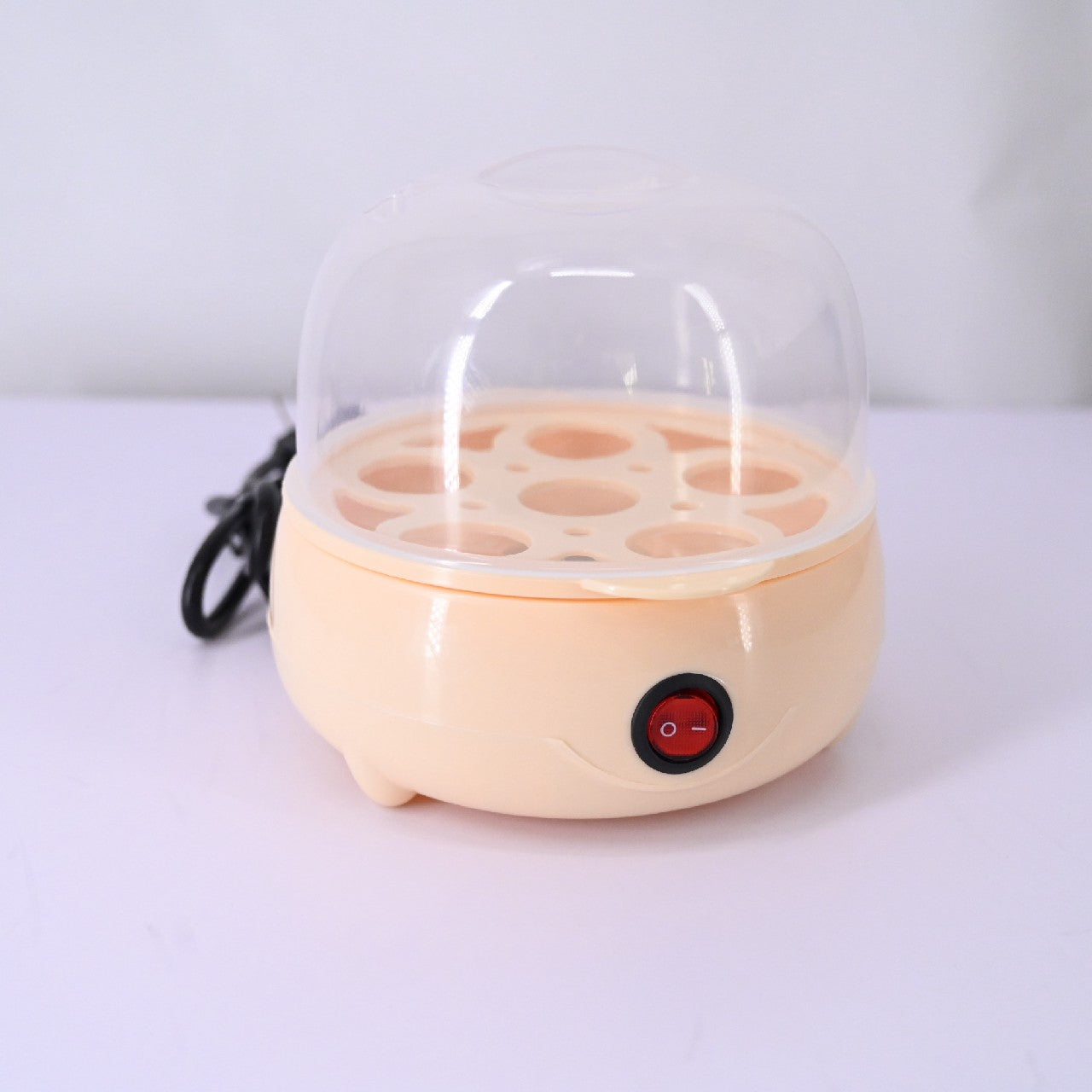 SKOBOIL Auto Shut Off Single Stack Electric Egg Cookers and Poacher for Home Use