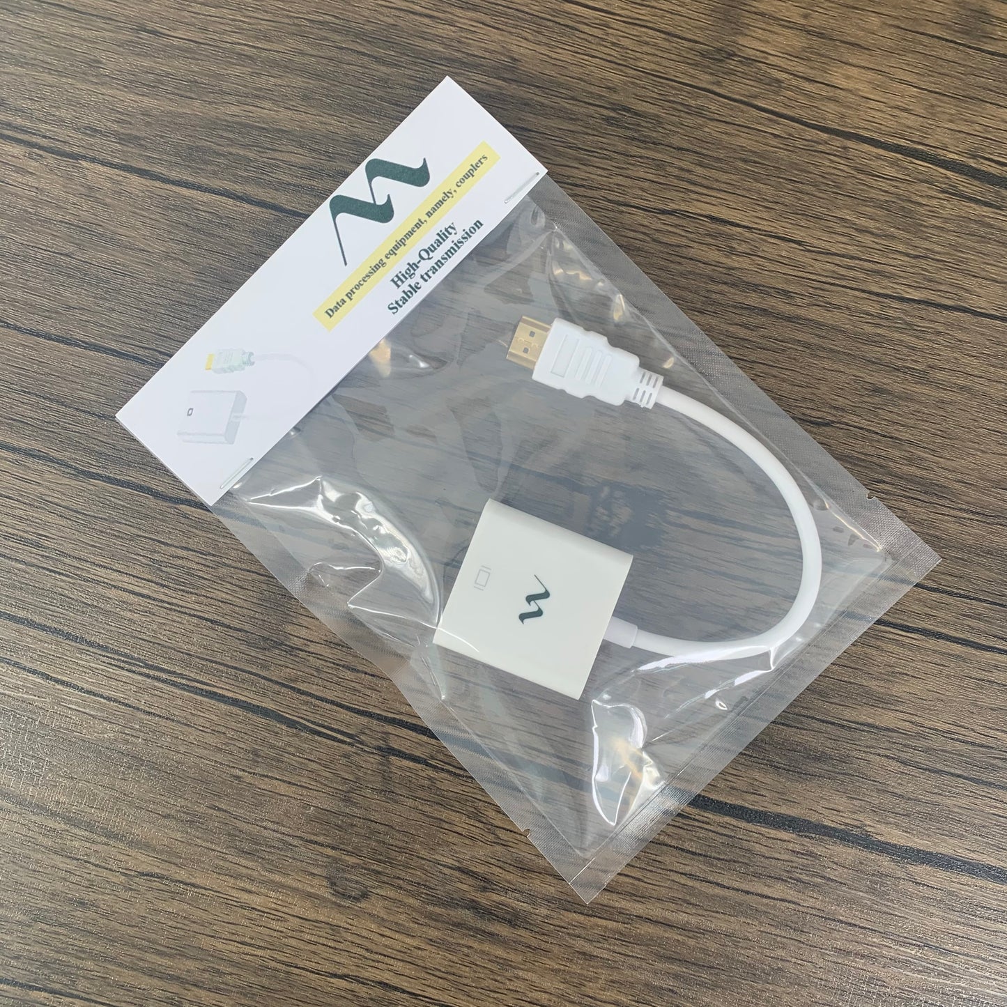 HDMI to VGA Adapter (Male to Female) for Computer, Desktop Connector Data Processing Couplers