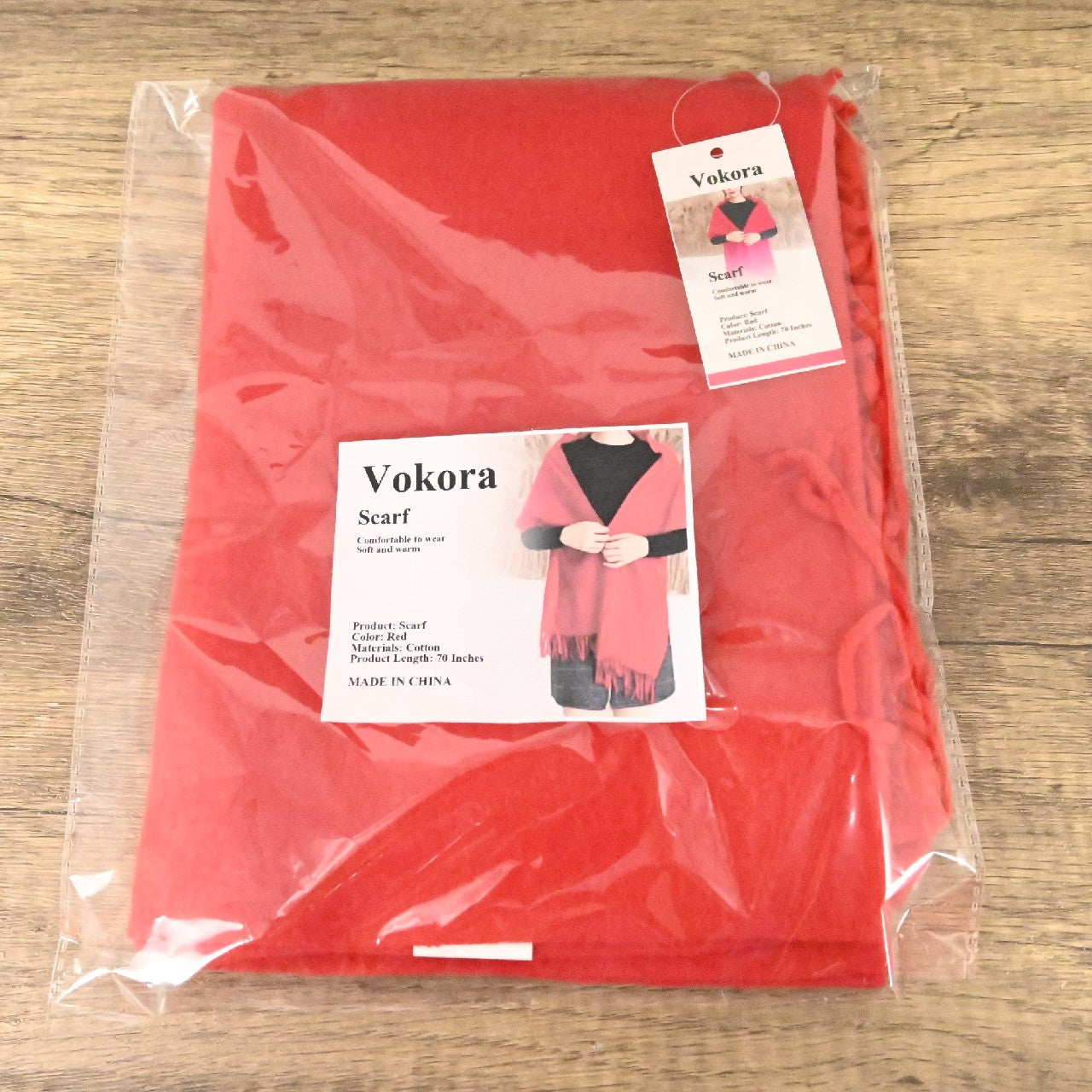 Vokora Stylish Winter Warm Scarf Soft and Comfortable Scarf Wrap Scarf