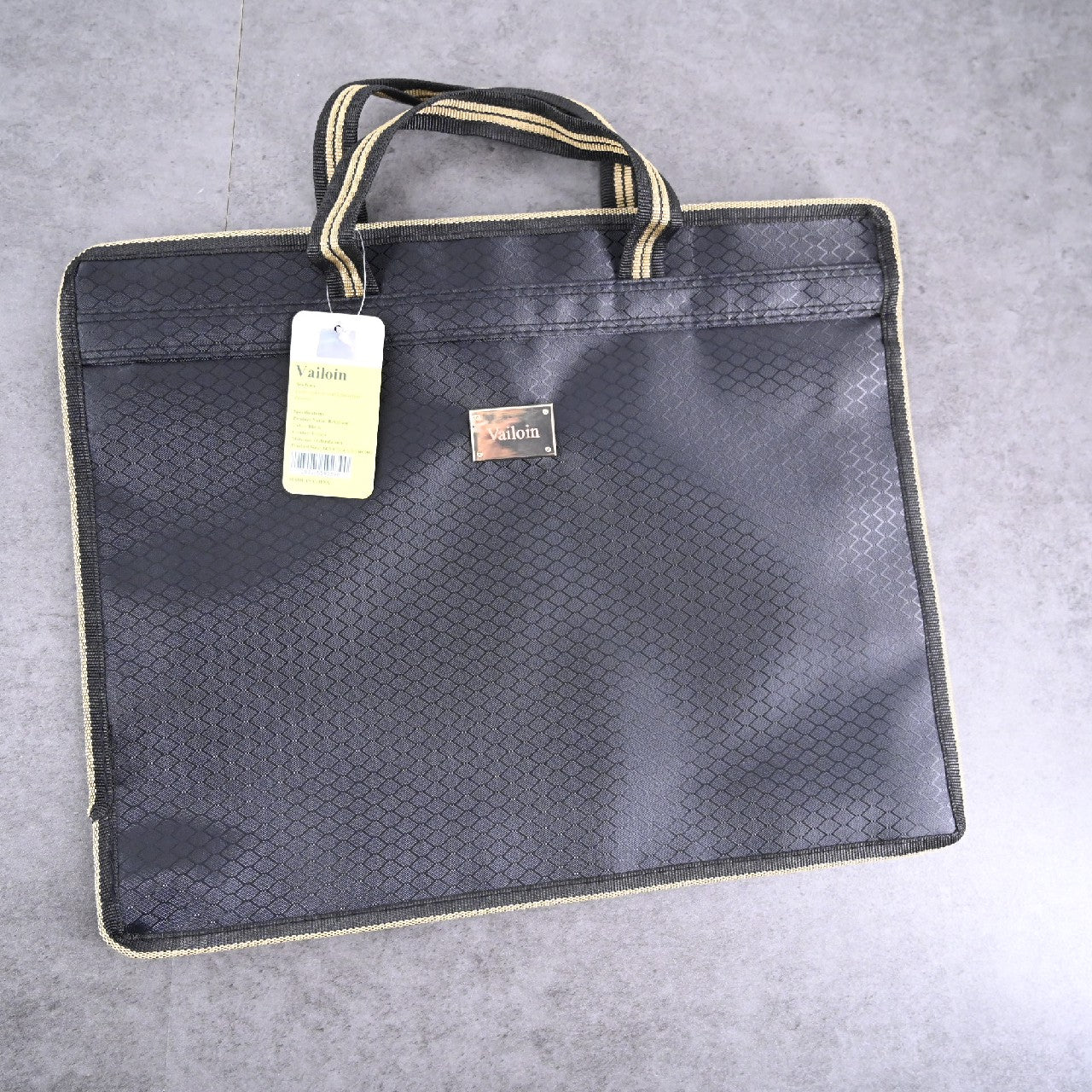 Vailoin Briefcase Laptop Case Computer Bag for Office Travel Business In Black