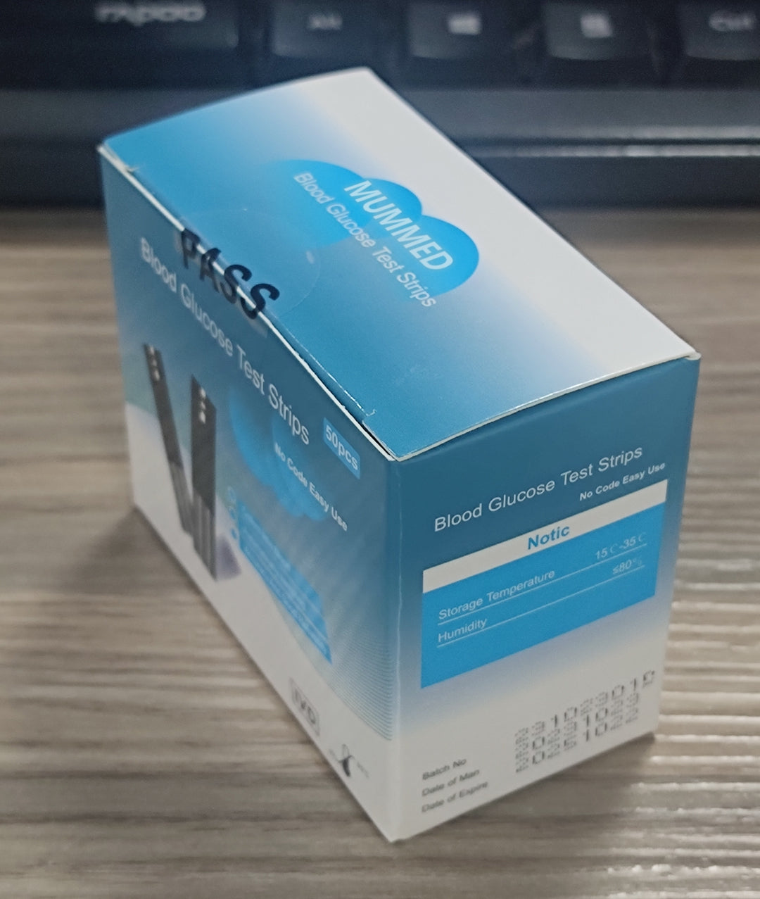 MUMMED Blood Analysis Test Strips, Easy and Accurate Diagnostic Tool