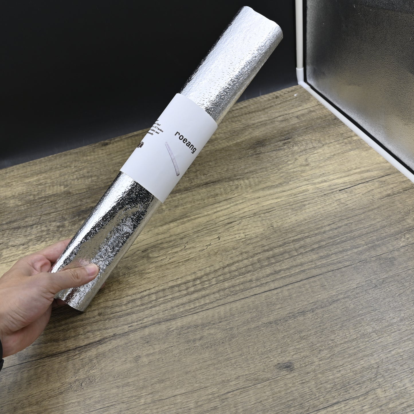 roeang Waterproof Wallpaper for Bathroom Kitchen Livingroom
