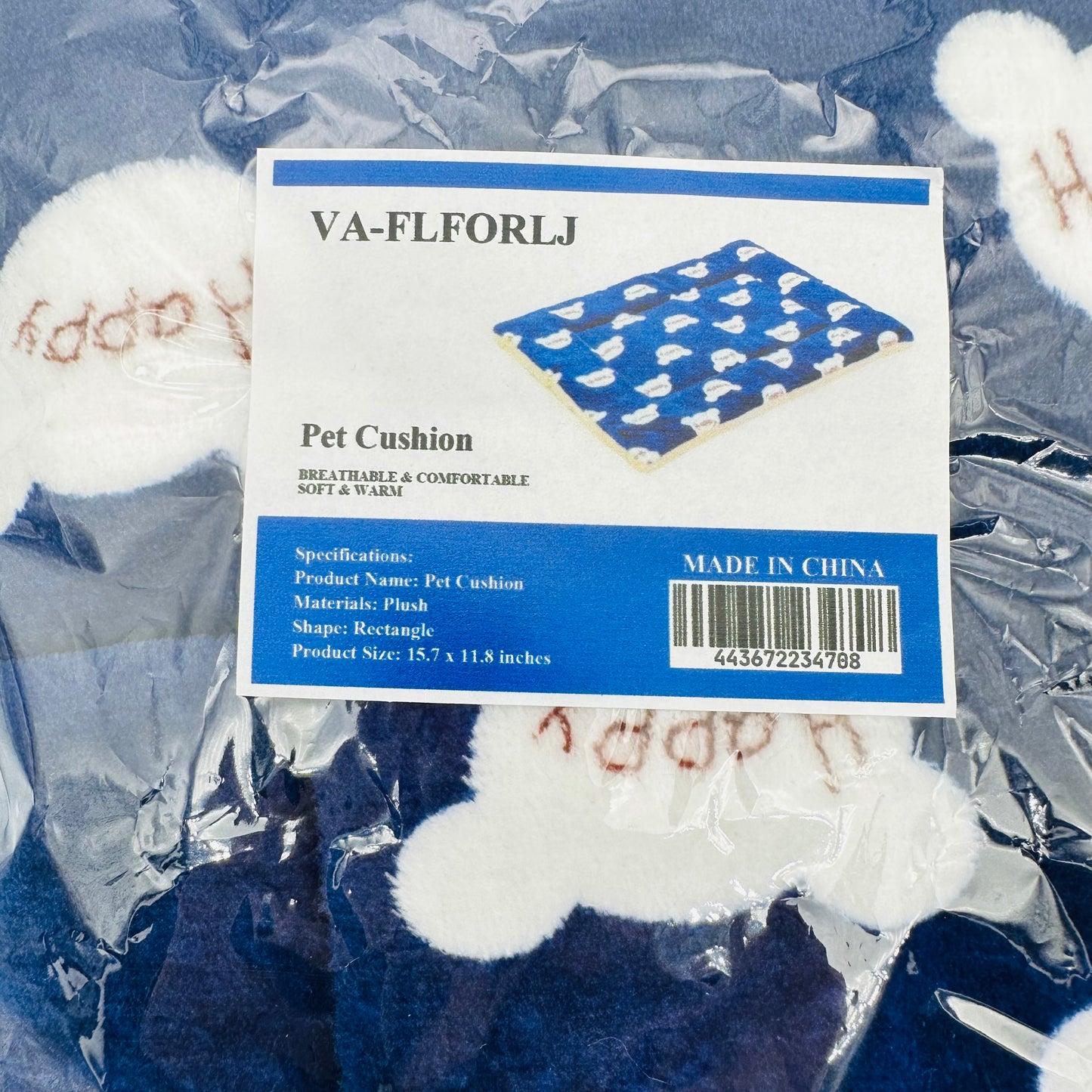 VA-FLFORLJ Winter Thickened Soft Pet Cushions Cartoon Cushions for Cat Warm and Comfortable