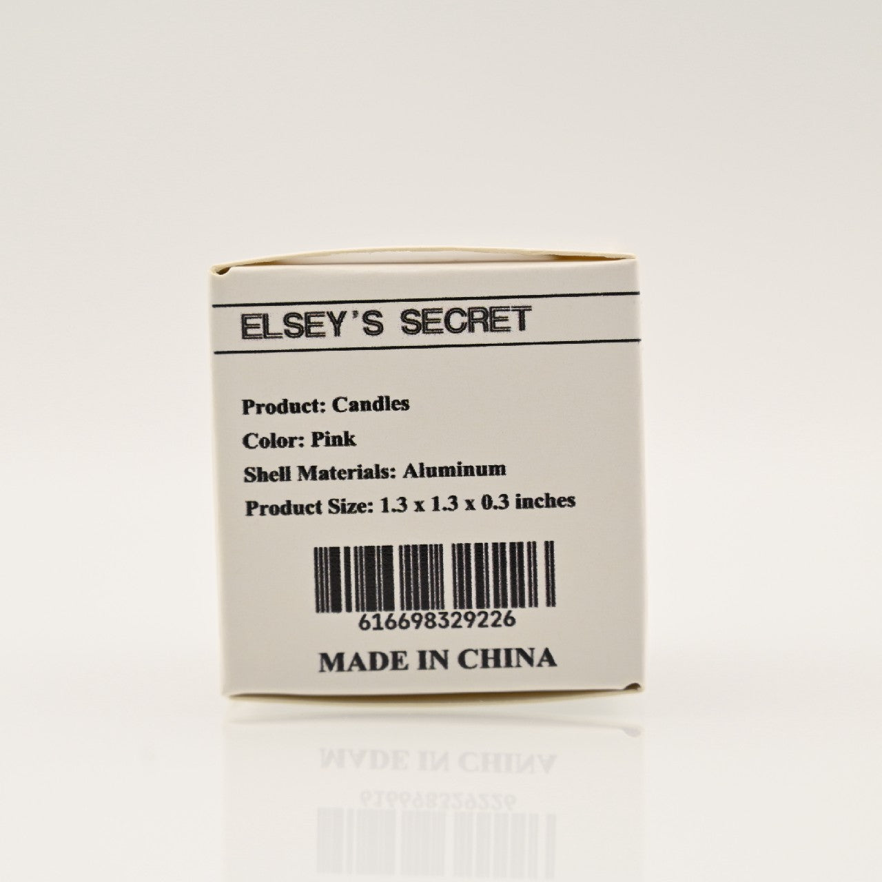 ELSEY'S SECRET Candles Mini Tealight Candles for Romantic Dinner, Wedding, Unscented