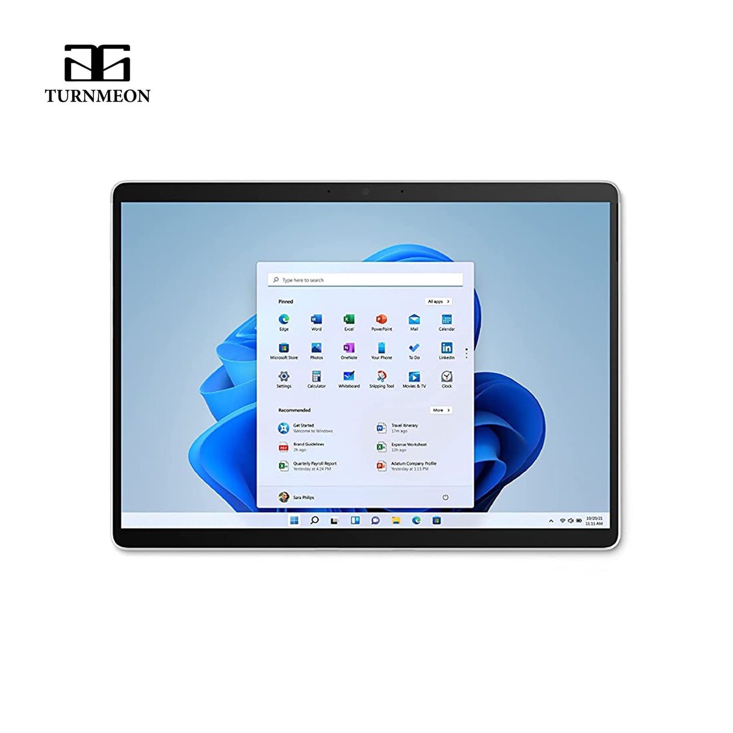 TURNMEON 13" 2-in-1 Tablet - Silver