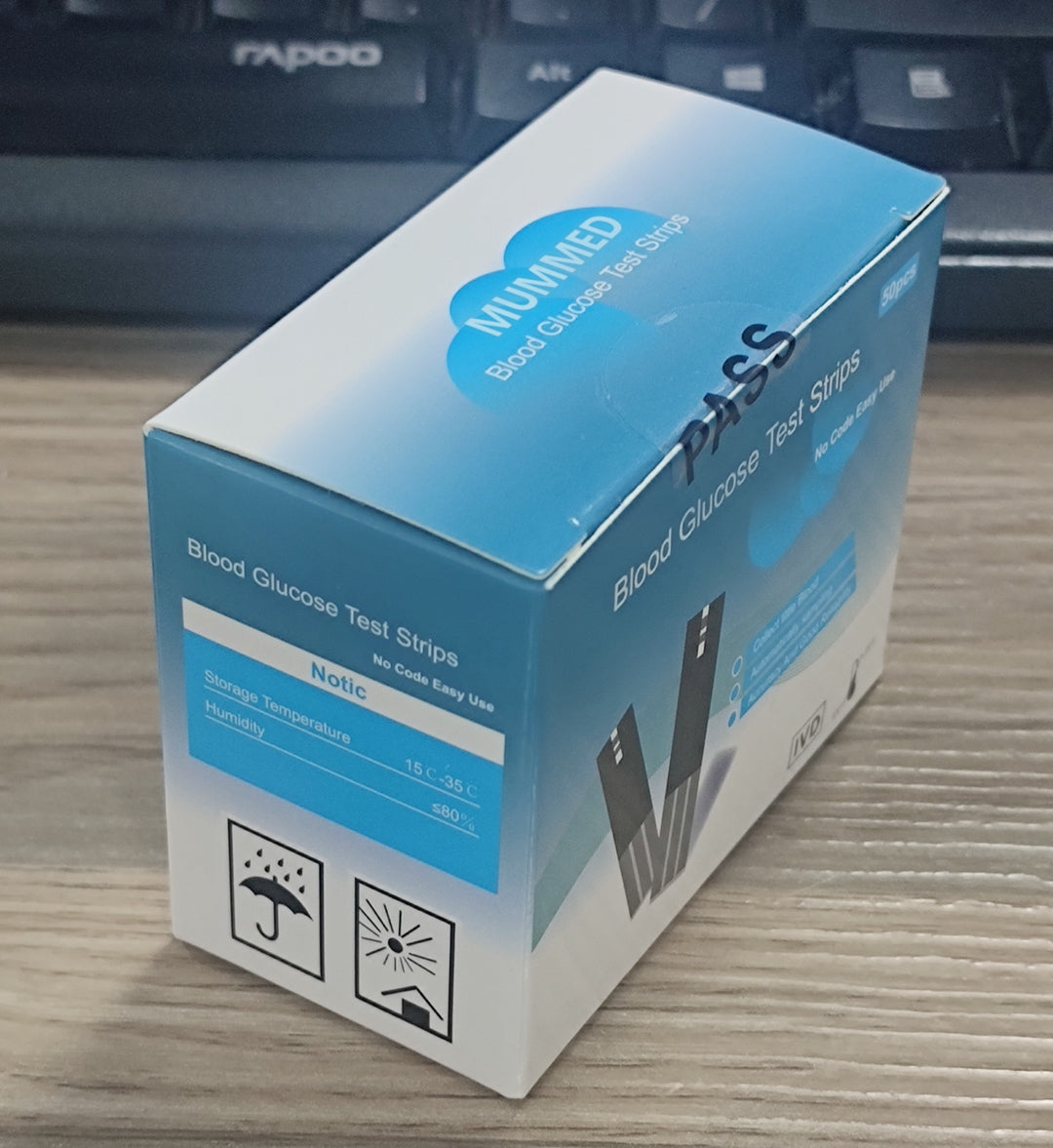 MUMMED Blood Analysis Test Strips, Easy and Accurate Diagnostic Tool